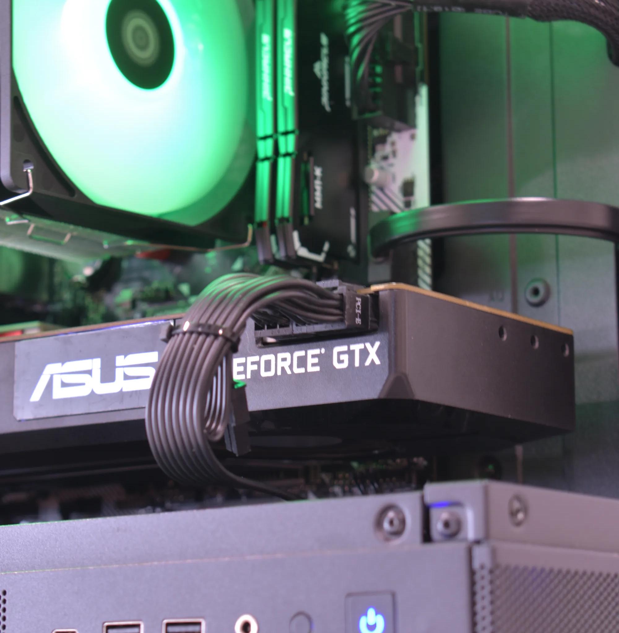 💸Budget Gamer💸 Ryzen 5 3600 | GTX 1080ti 11GB | 16GB DDR4 | 1TB nVME SSD | RGB | Black Win11+Wifi