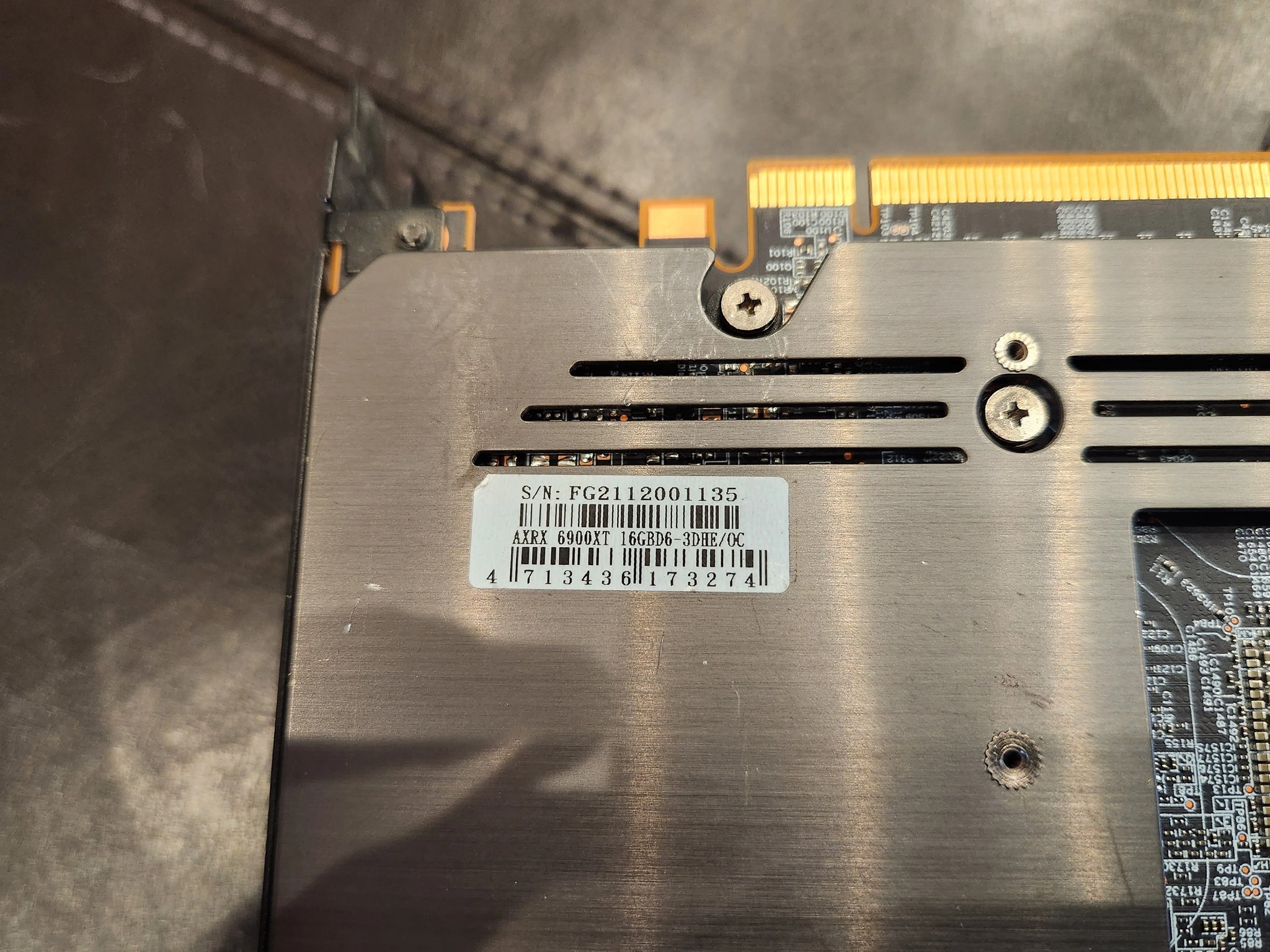 RX 6900XT 16GB (PowerColor Red Devil Ultimate) - Used/Scratched