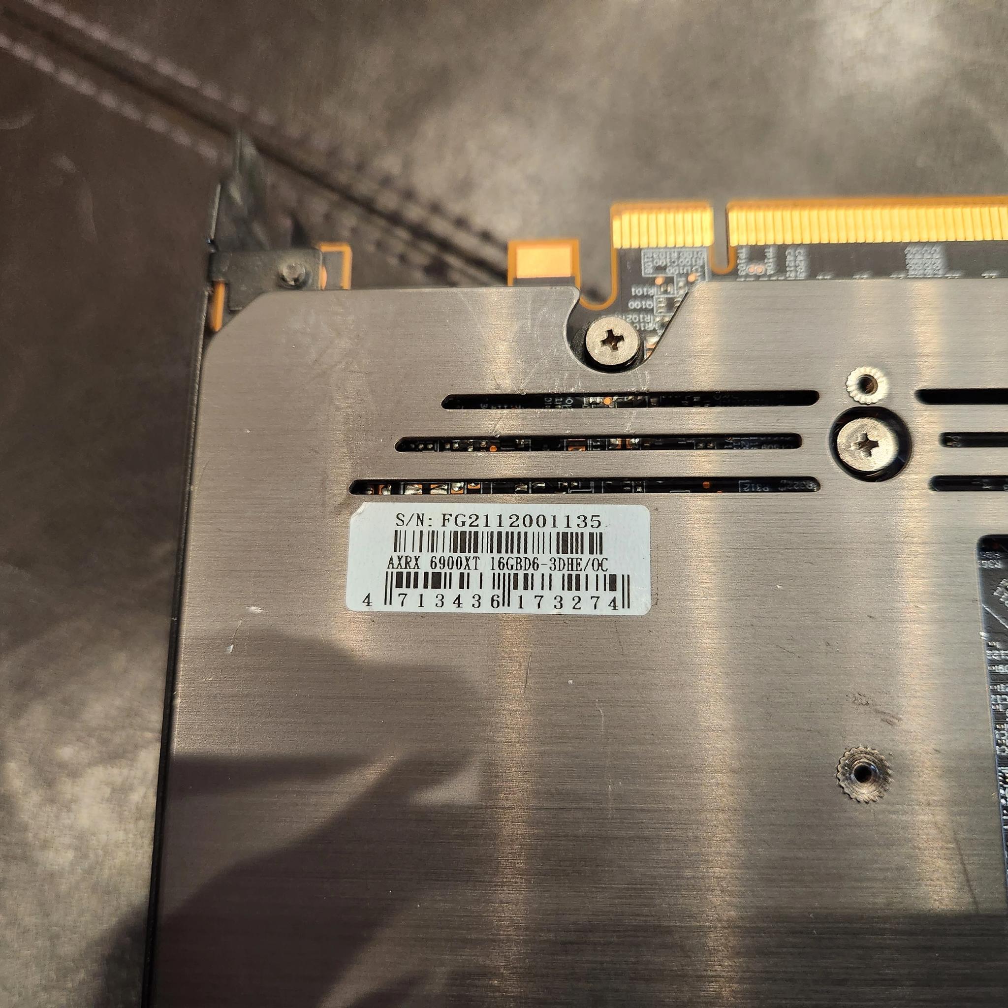 RX 6900XT 16GB (PowerColor Red Devil Ultimate) - Used/Scratched