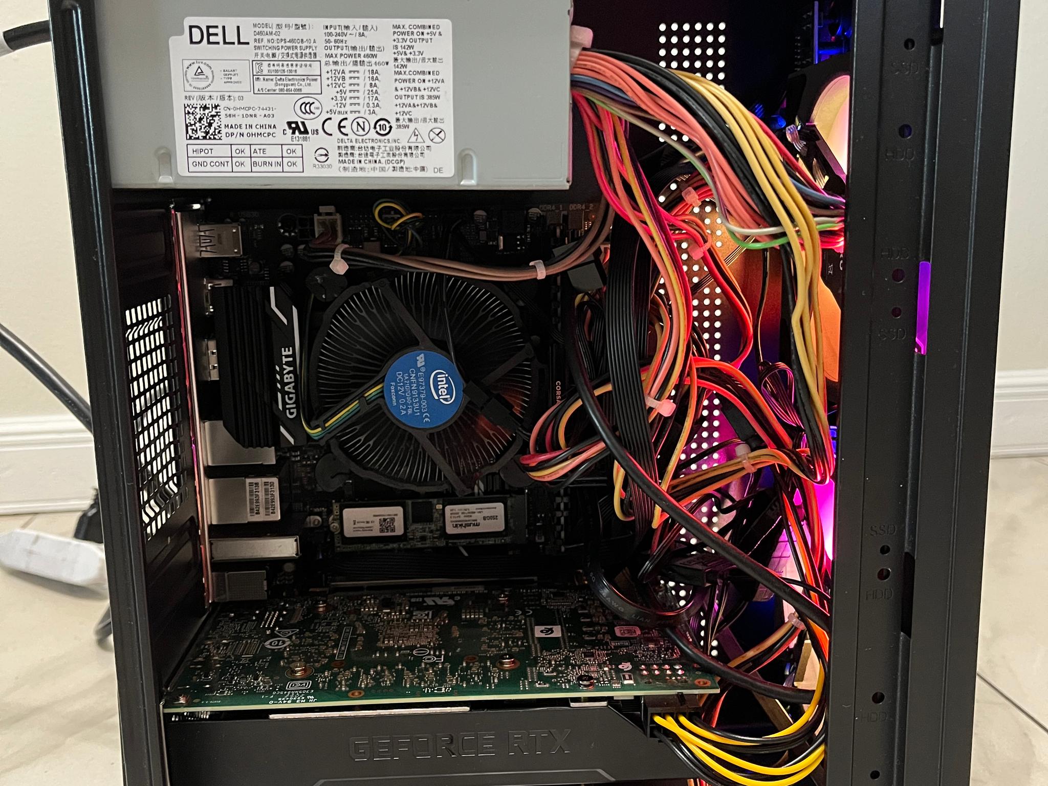 NVIDIA RTX 2060 Super, Intel Core i3-9100f, 16GB RAM, 1 TB Storage - Small Gaming PC w/ Wi-Fi & BT