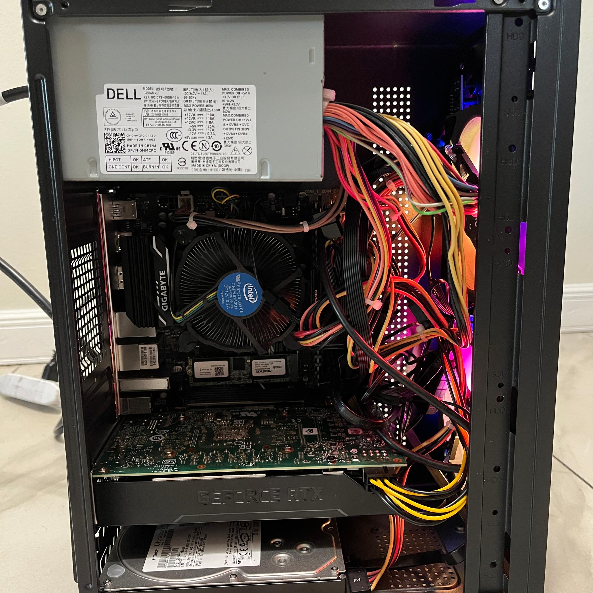 NVIDIA RTX 2060 Super, Intel Core i3-9100f, 16GB RAM, 1 TB Storage - Small Gaming PC w/ Wi-Fi & BT