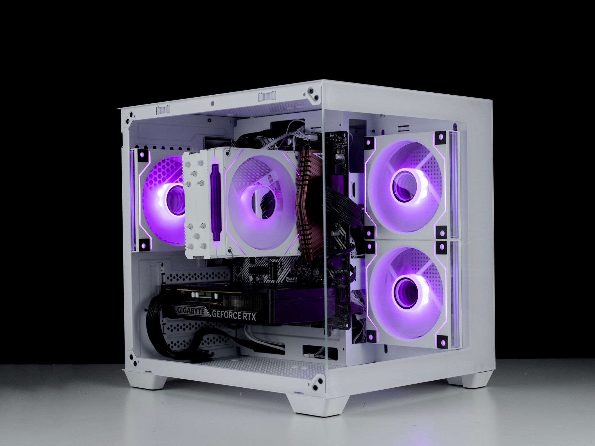 🧊❄️🧊 White Gaming PC – RTX 5060 , Ryzen 5 5500, 16GB RAM, 1TB SSD - WiFi, BlueTooth 🧊❄️🧊
