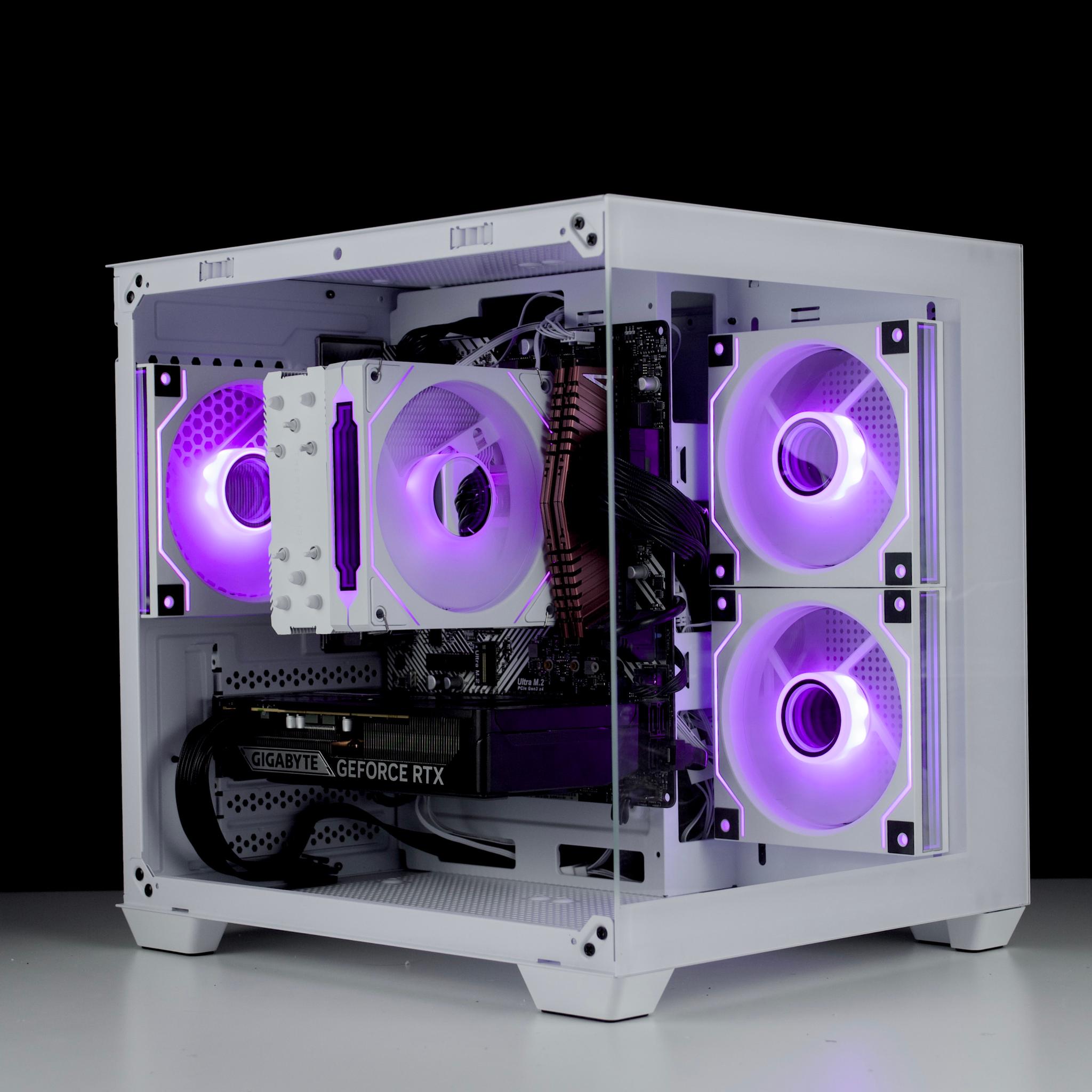 🧊❄️🧊 White Gaming PC – RTX 5060 , Ryzen 5 5500, 16GB RAM, 1TB SSD - WiFi, BlueTooth 🧊❄️🧊