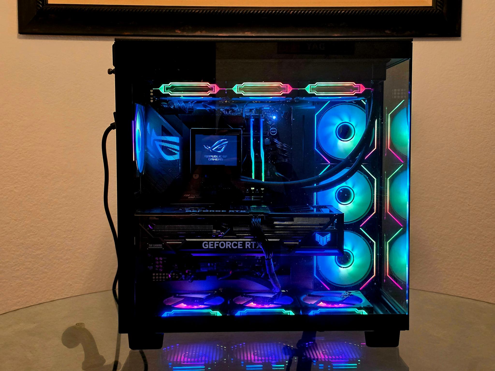 Custom Gaming PC - RTX 4080 | Intel i9-13900KS (6.0GHz) | 32GB DDR5 | 2TB SSD | NZXT H9 Flow
