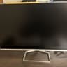 White Monitor HP M24fwa 23.8-in IPS FHD