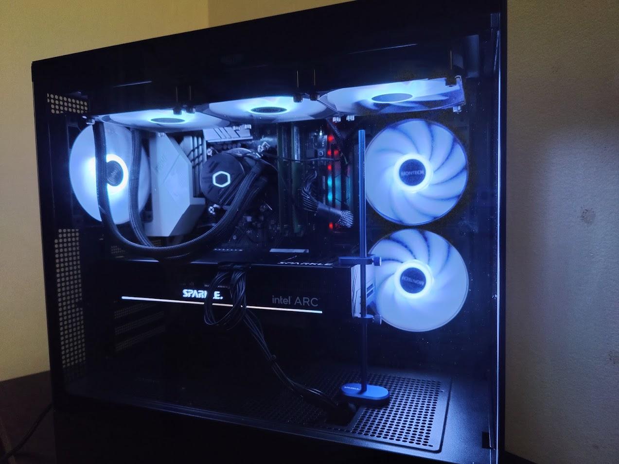*FINAL PRICE*1440p👑🔵 All Intel Gaming Pc  🔵Intel I7 4.6GHZ🔵32gb Ram🔵Intel Arc a750🔵Windows 11