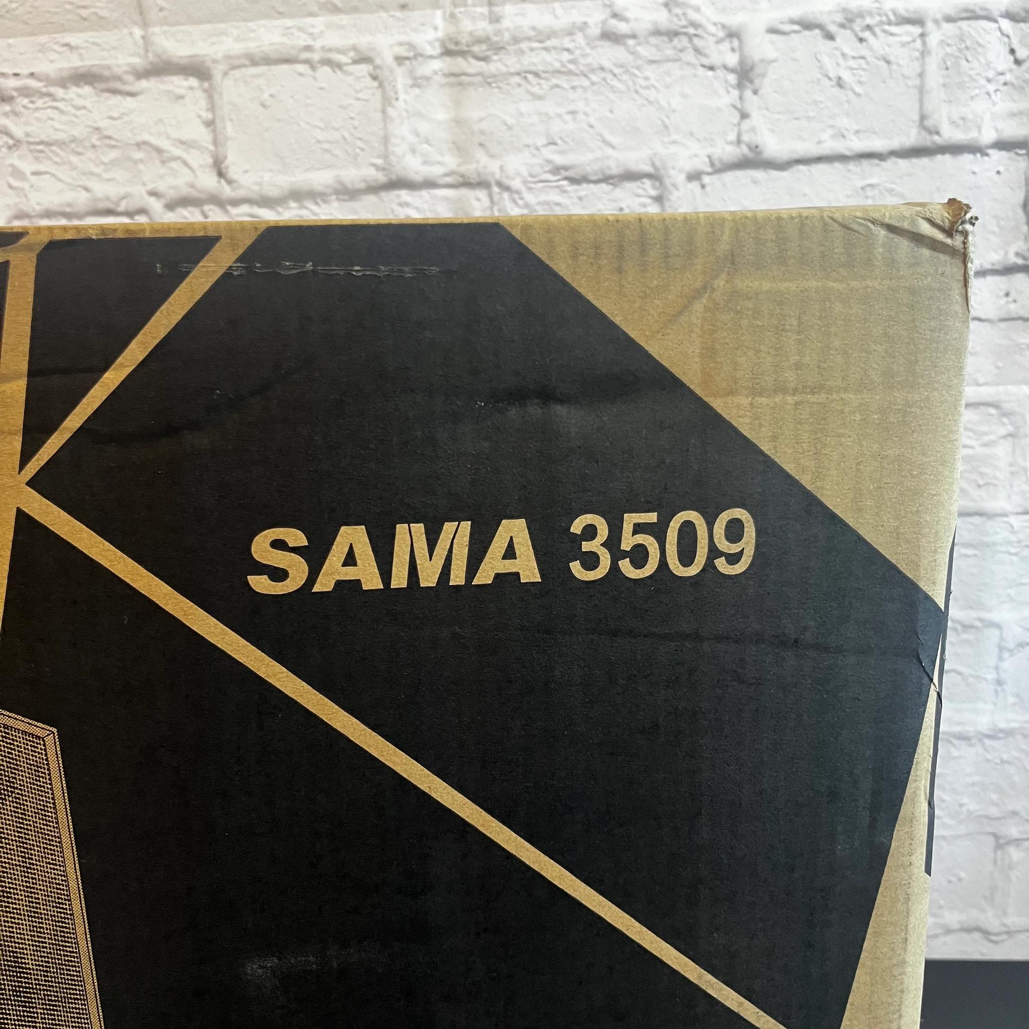 White SAMA 3509 ATX Mid Tower Case