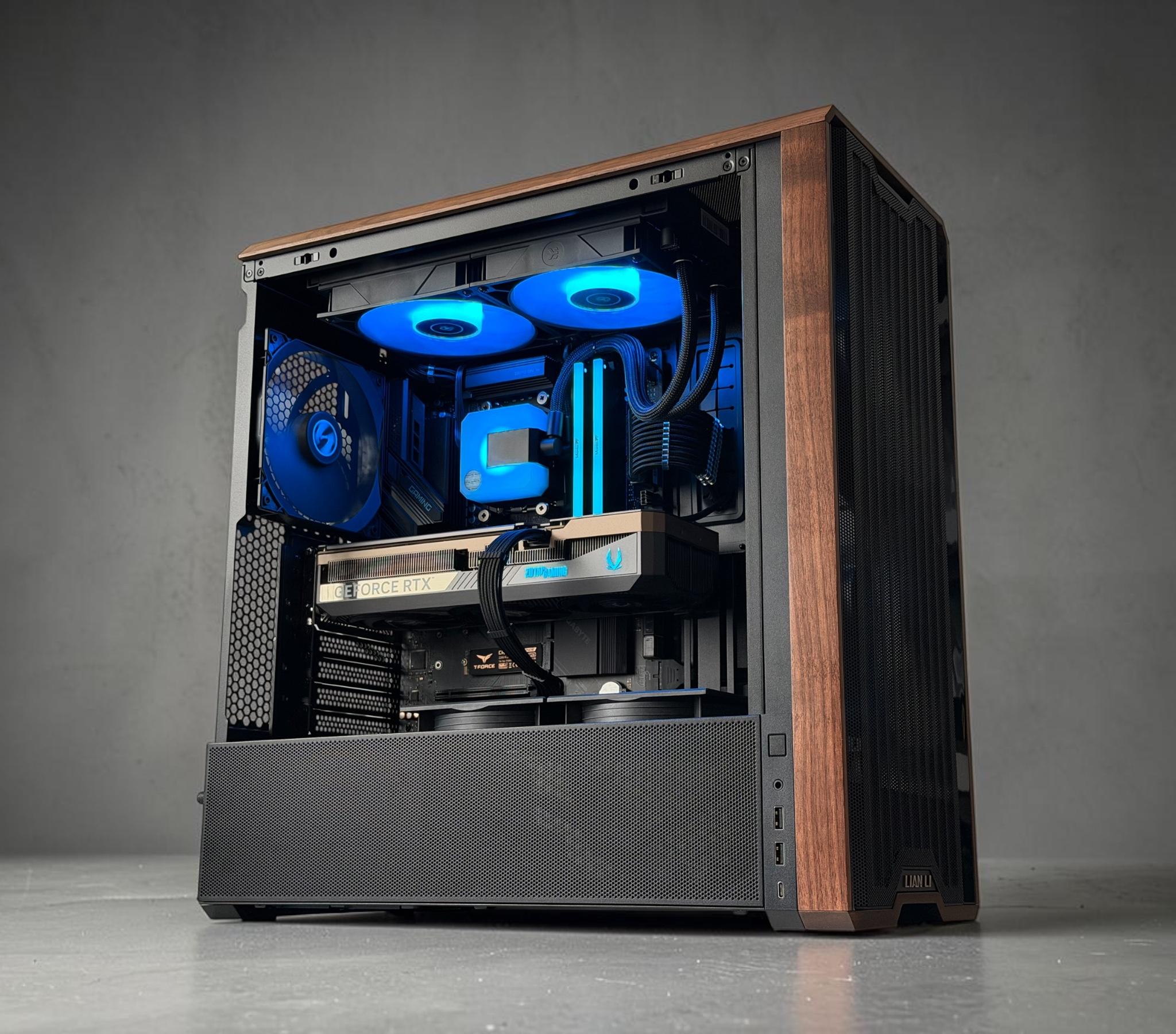 🤎🪵Max Performance 🟫 Nvidia RTX 5080 16GB🟫AMD Ryzen 7 9800X3D🟫32GB DDR5🟫 3TB NVME SSD