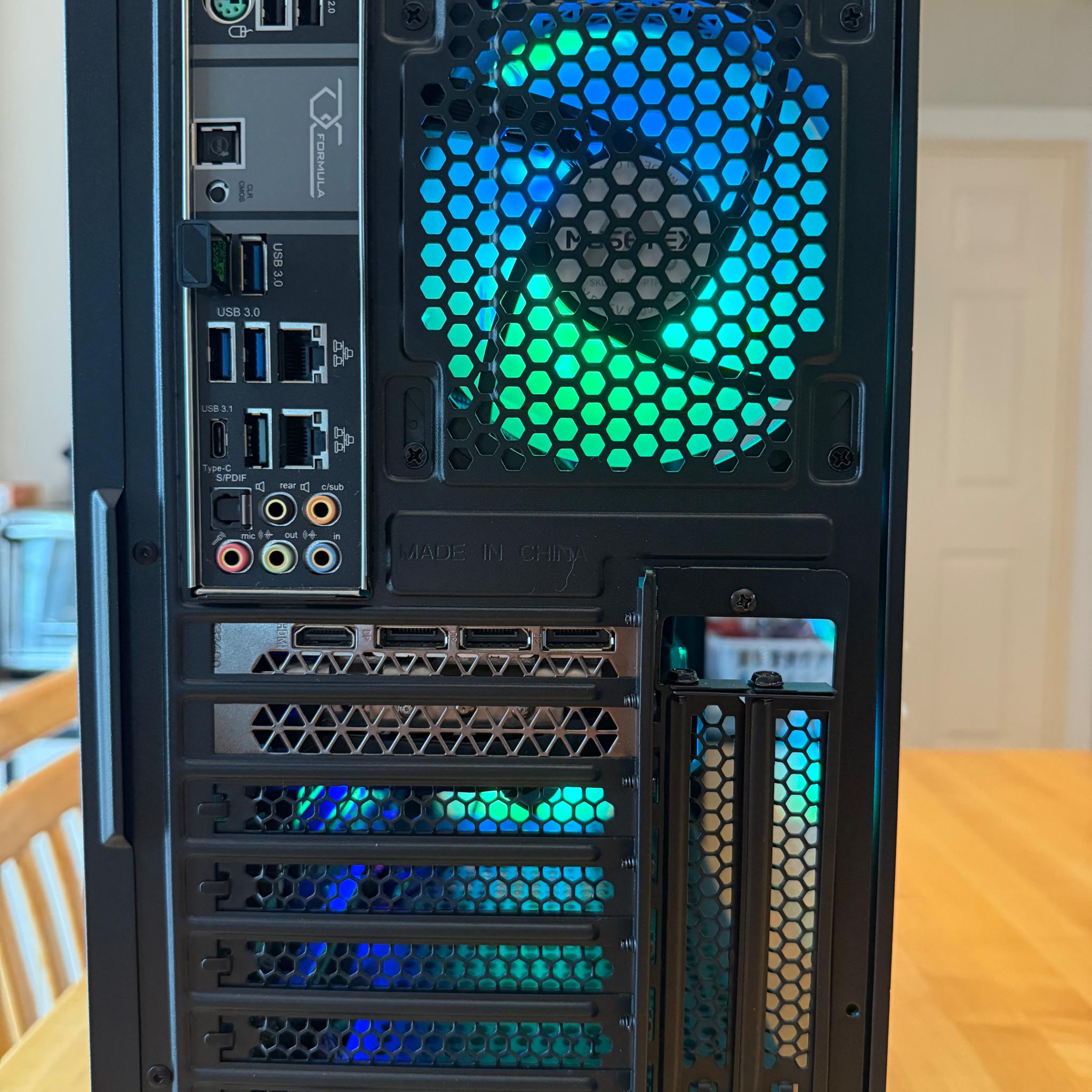 Scratch&Dent RTX 3070ti, Intel i9 9940x QS, 24gb Ram, 1tb SSD, WiFi Equipped ARGB Gaming PC