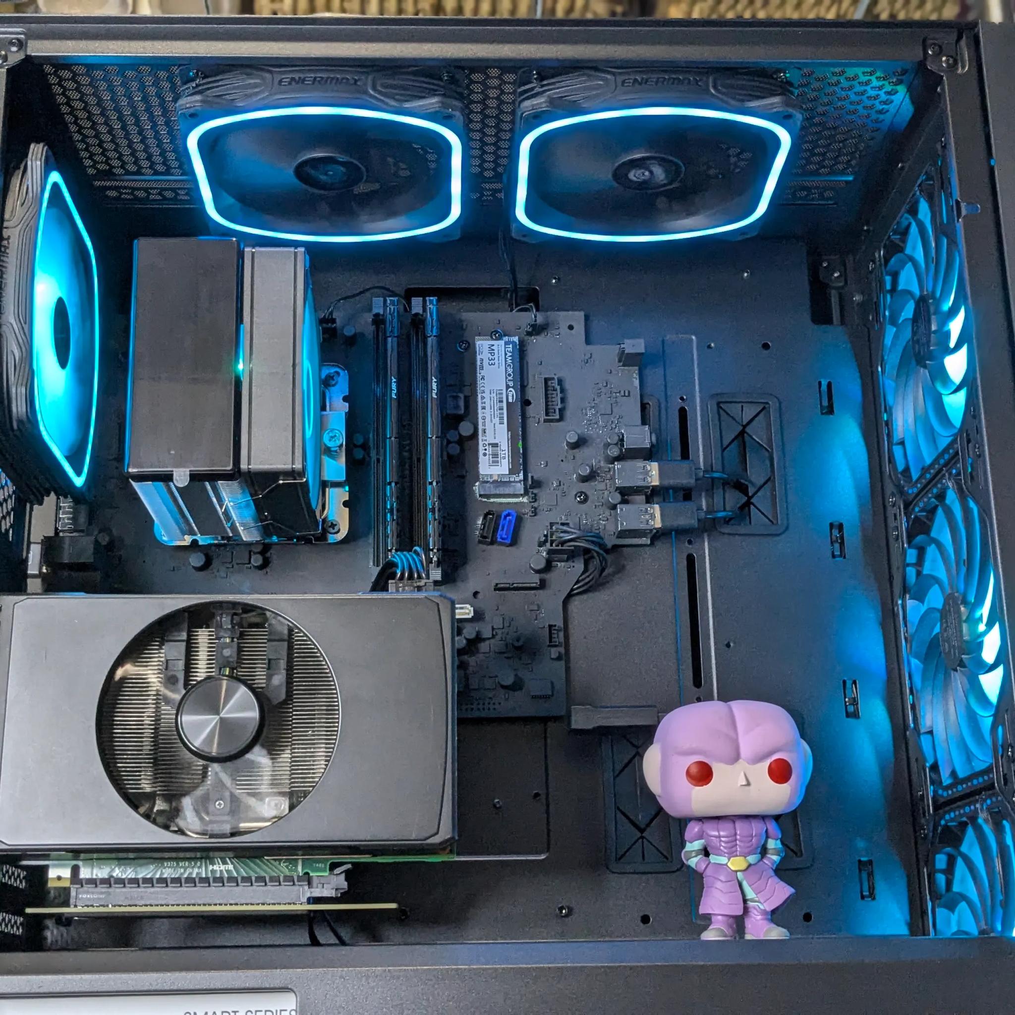 Hit (1080p Beast)🟣RTX 2060 Super⚫Intel I5-8600K@4.2GHz⚫16GB FURY/DDR4⚫1TB PCIE Gen3x4 SSD⚫Windows 11