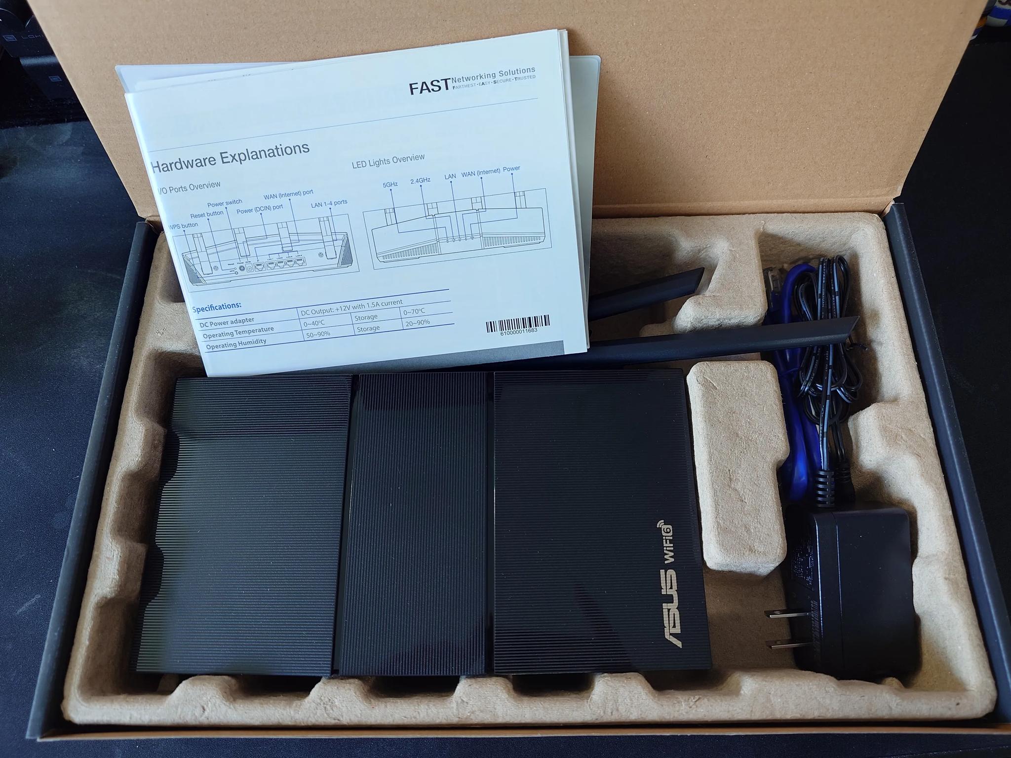 ASUS RT-AX1800S Router