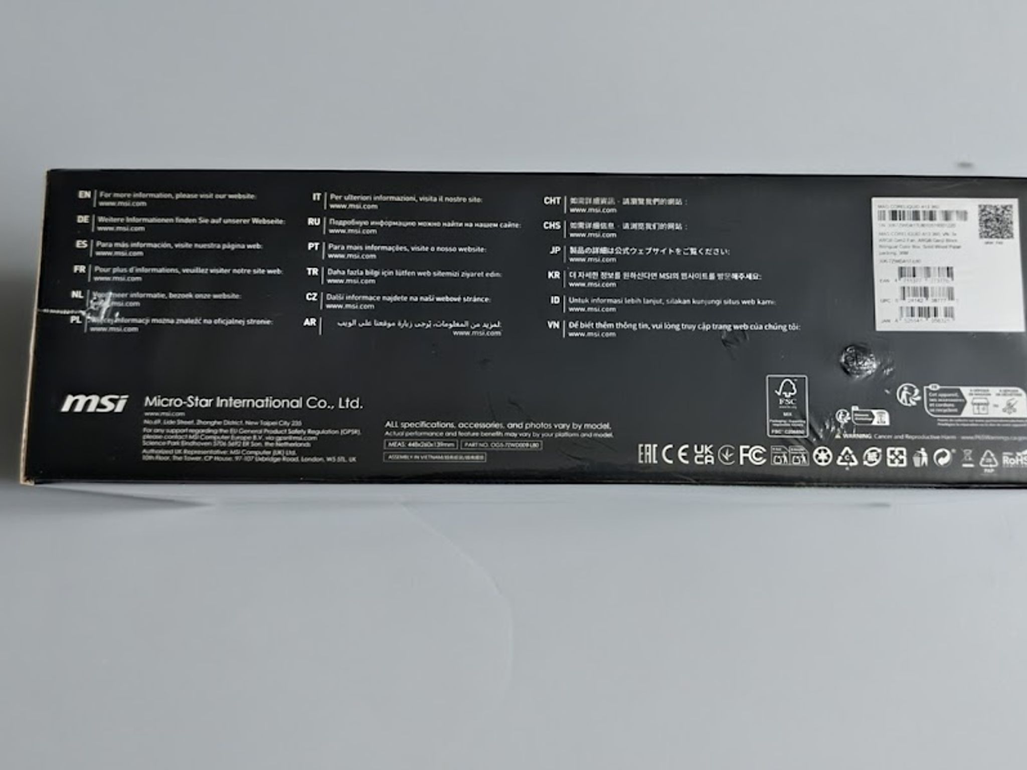 Unopened New in Box - MSI MAG Coreliquid A13 360 Black