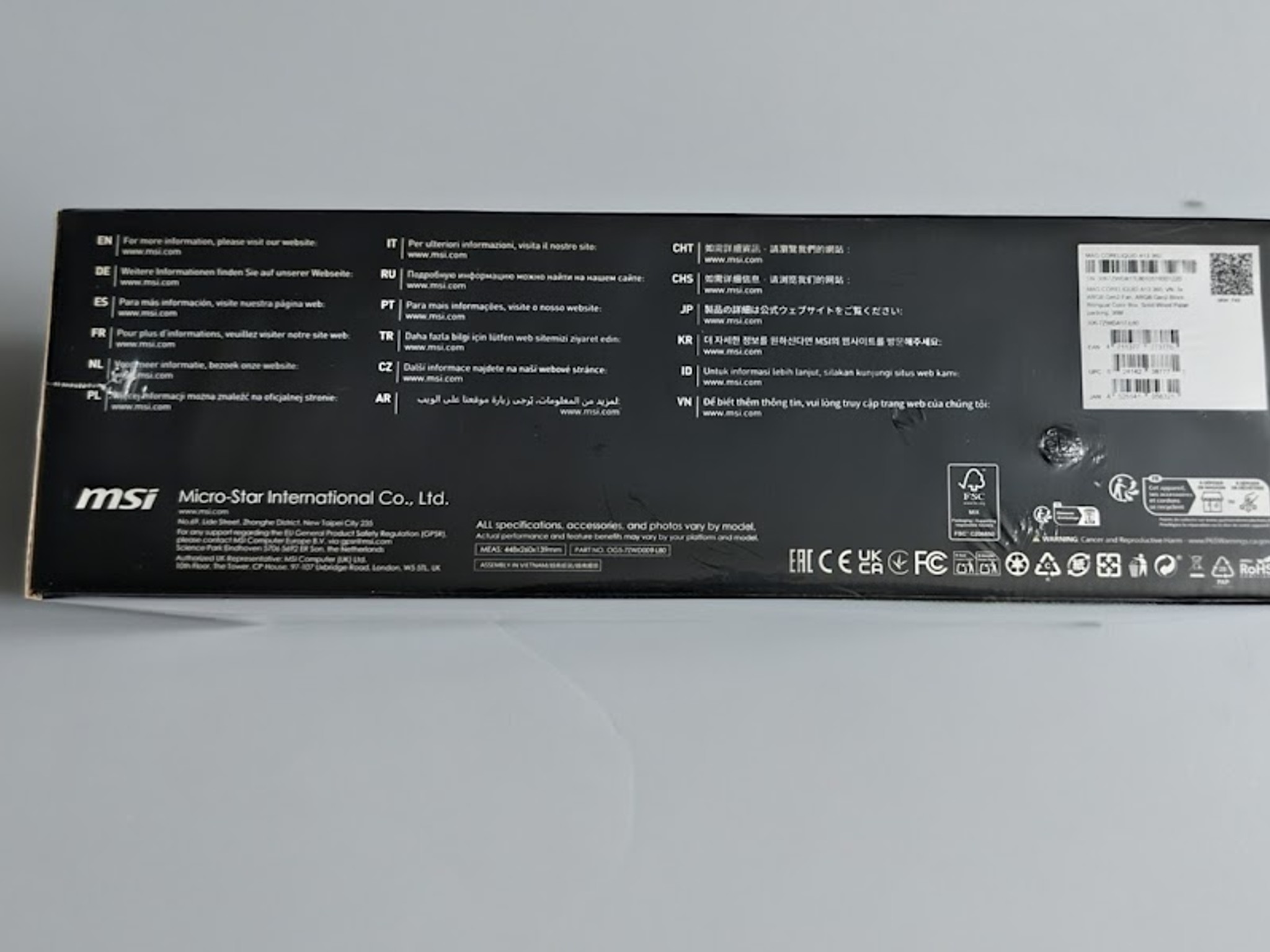 Unopened New in Box - MSI MAG Coreliquid A13 360 Black