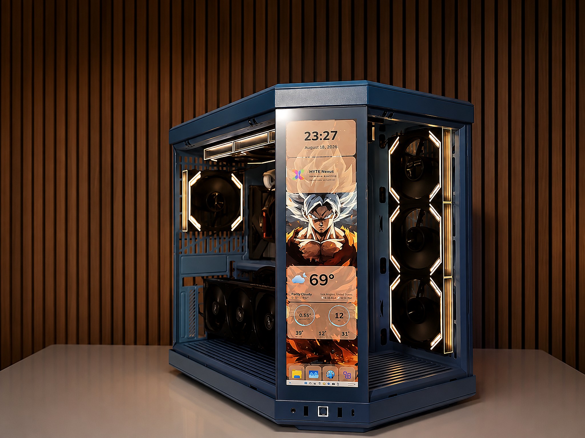 ❄ICE❄ Hyte Y70 | RTX 5080| Ryzen 9800X3D | 32GB DDR5 | 2TB NVME | GOLD PSU | Windows 11 | WIFI