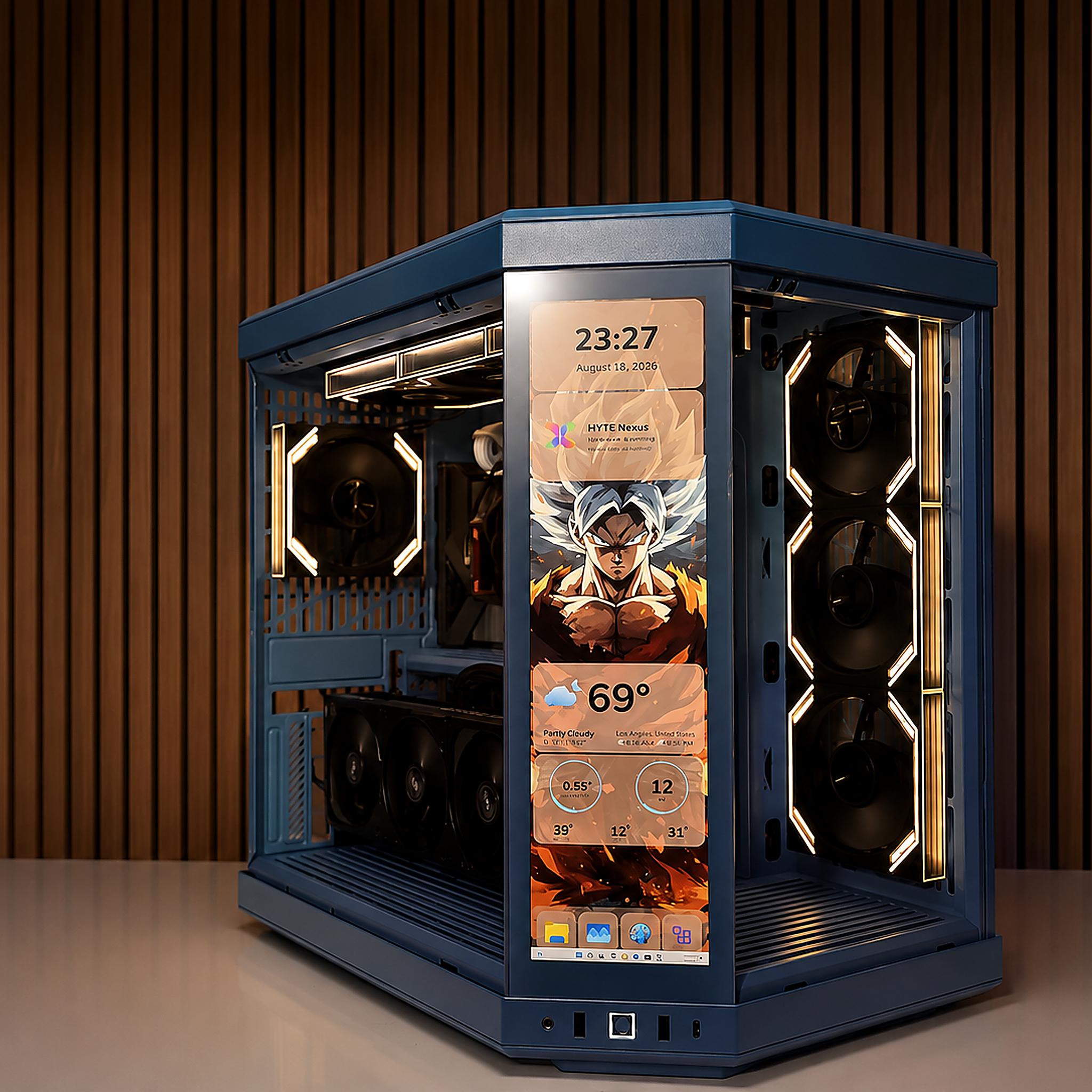❄ICE❄ Hyte Y70 | RTX 5080| Ryzen 9800X3D | 32GB DDR5 | 2TB NVME | GOLD PSU | Windows 11 | WIFI