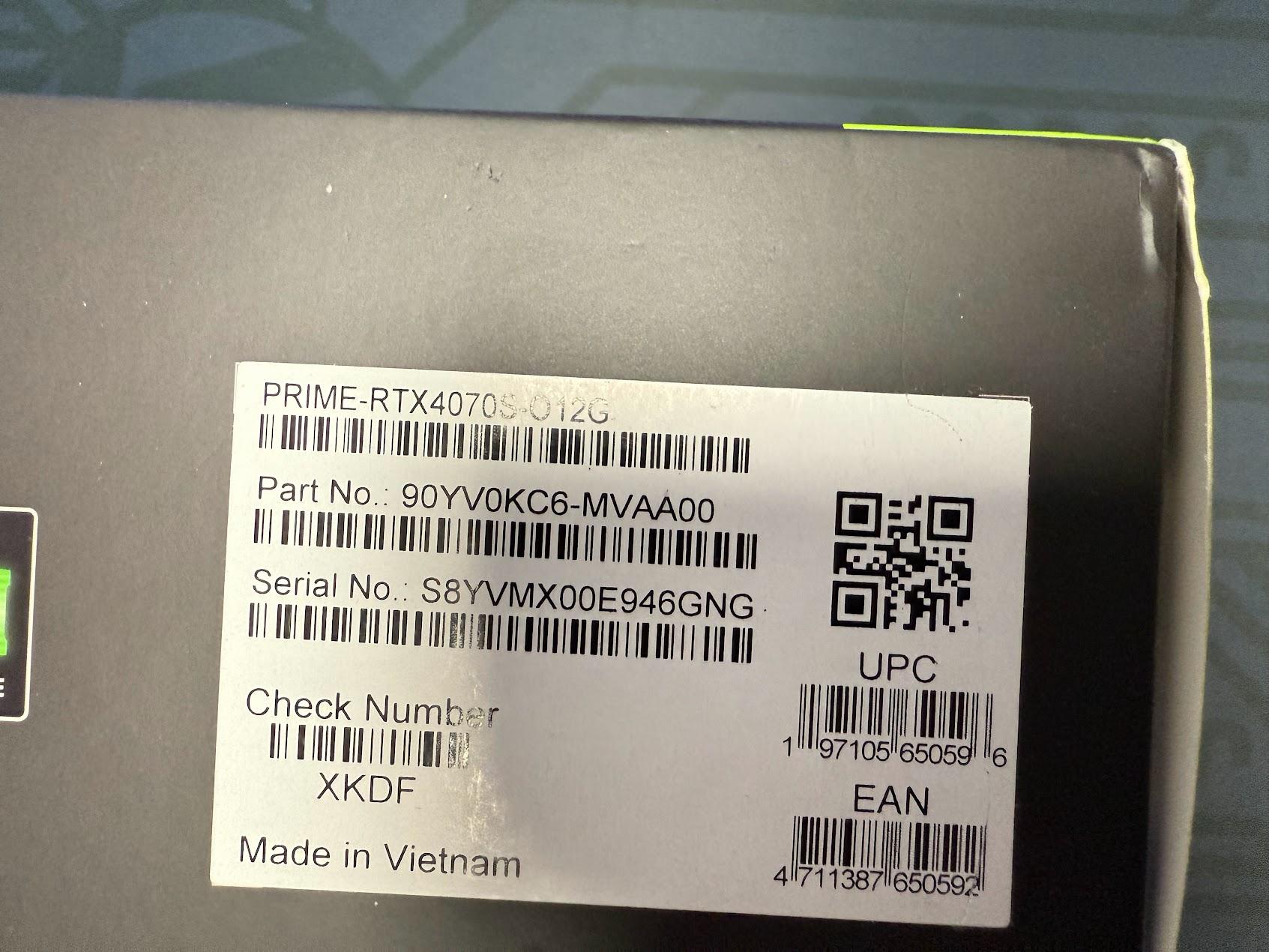 *BRAND NEW* nVidia GeForce RTX 4070 Super