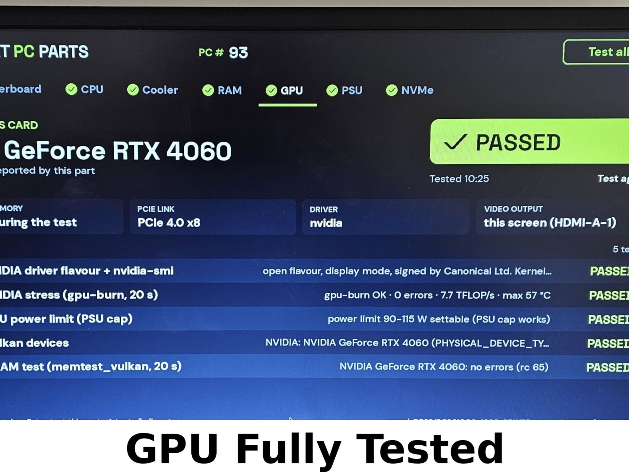 RTX 4060 MSI Ventus 2X Black OC 8GB