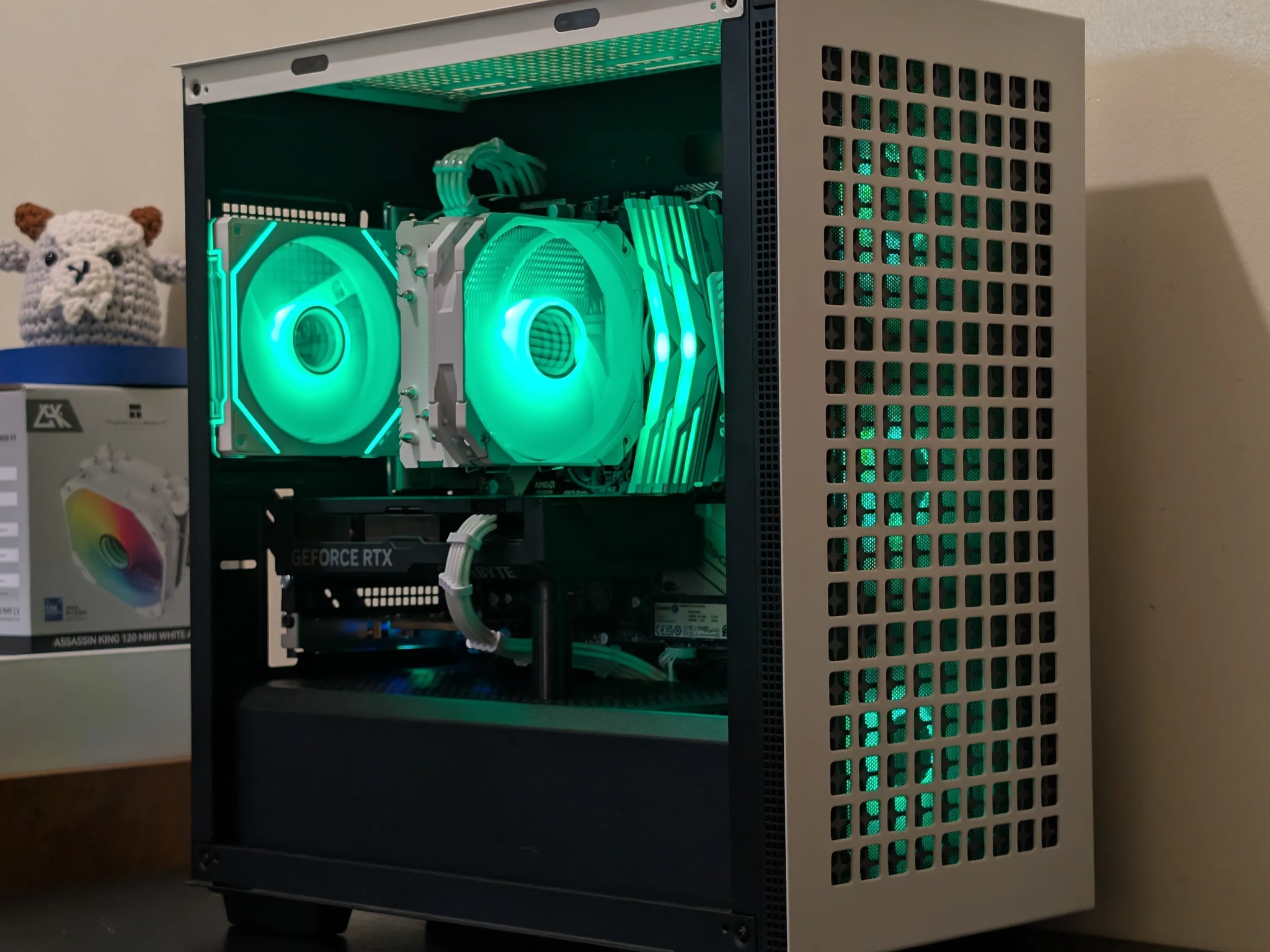 🐼 1440p Gaming Beast | RTX 4060Ti | Ryzen 5 5600 | 1TB SSD | 32GB RAM | WiFi 6 & Bluetooth 🐼