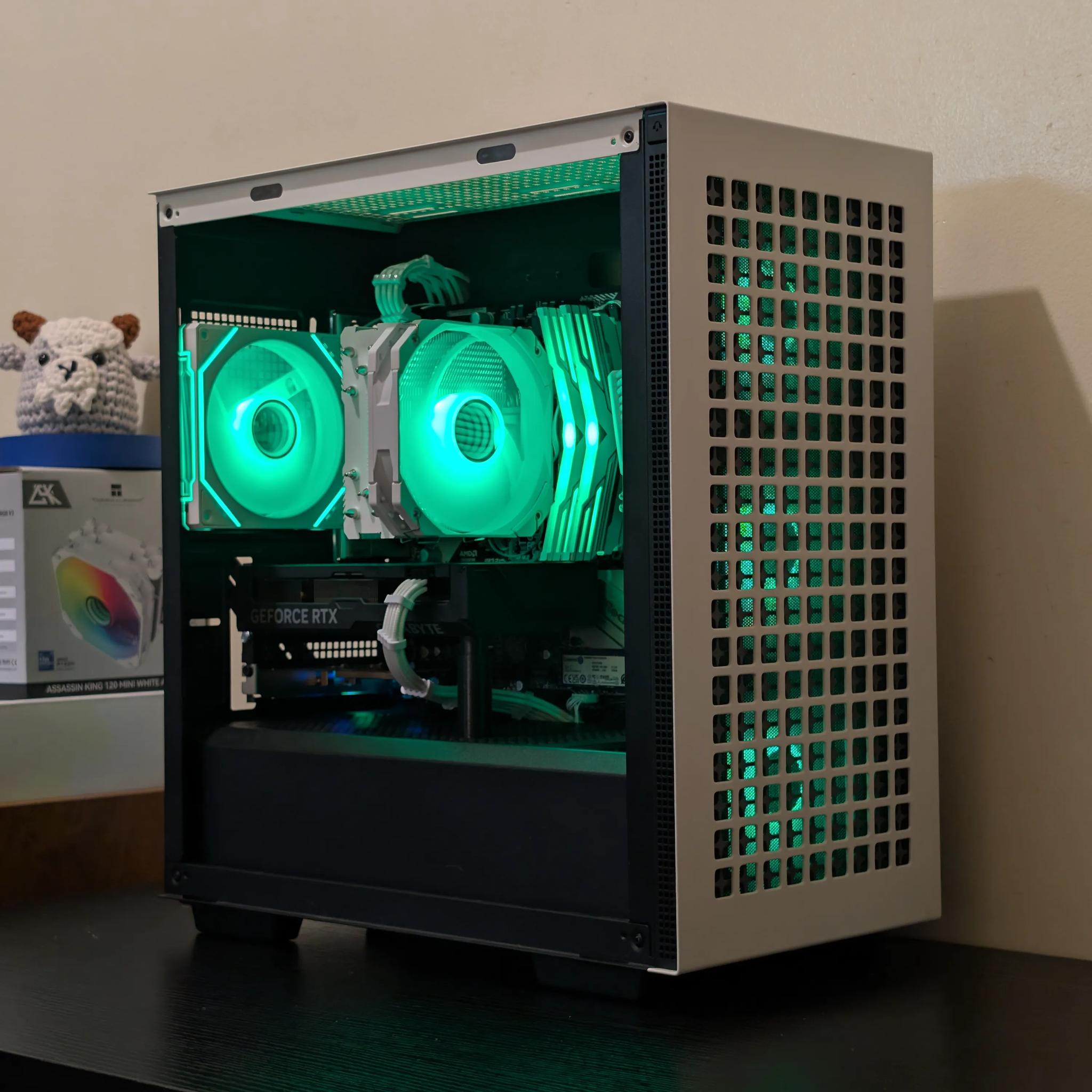 🐼 1440p Gaming Beast | RTX 4060Ti | Ryzen 5 5600 | 1TB SSD | 32GB RAM | WiFi 6 & Bluetooth 🐼