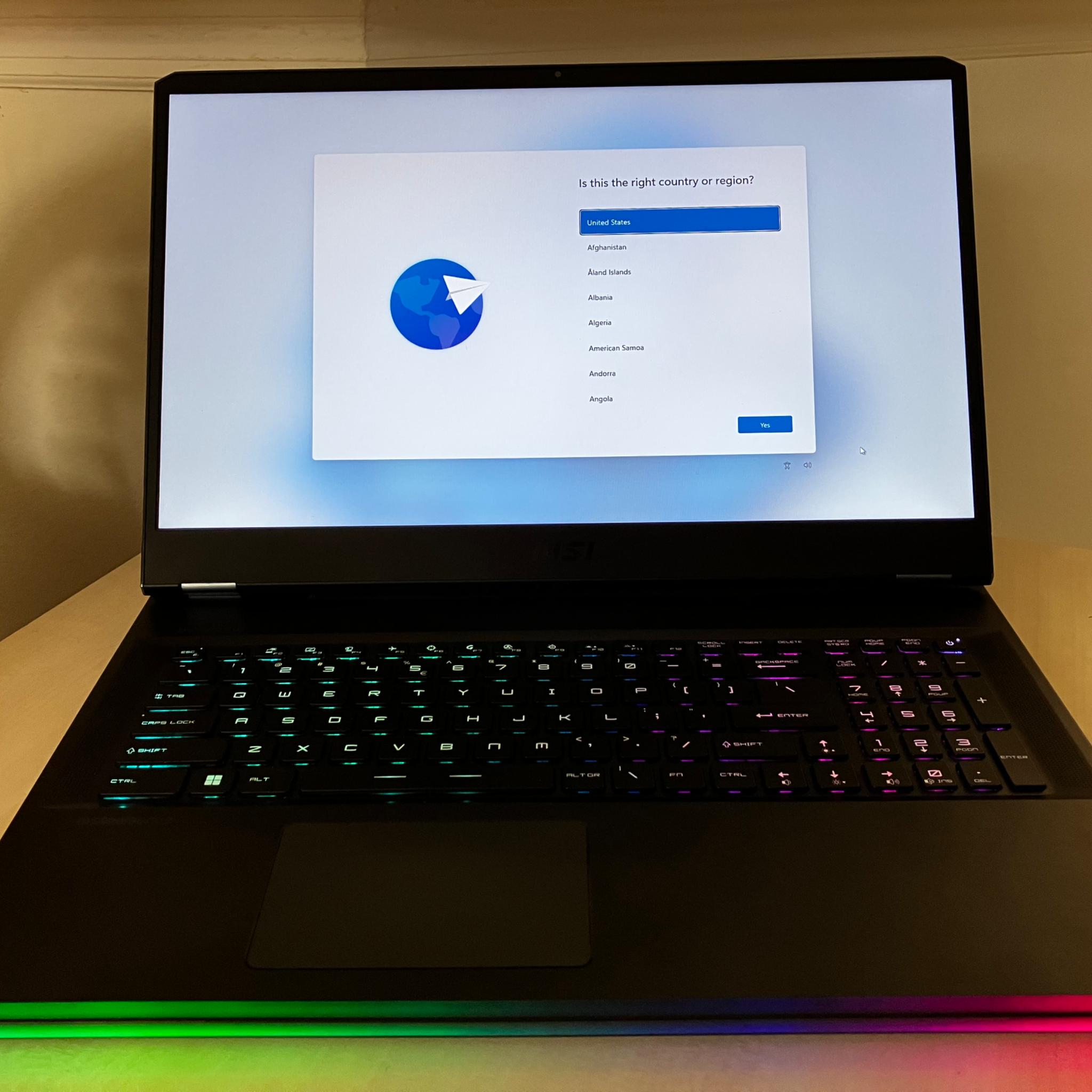 MSI Raider GE76 17.3" Gaming Laptop – RTX 3080, i7, 16GB RAM, 500GB SSD + 1TB HDD, 144Hz