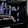 🐼 💧BLACK & WHITE LIQUID COOLED GAMING PC | 5600X + RTX 3060 12GB + 32GB RAM💧🐼