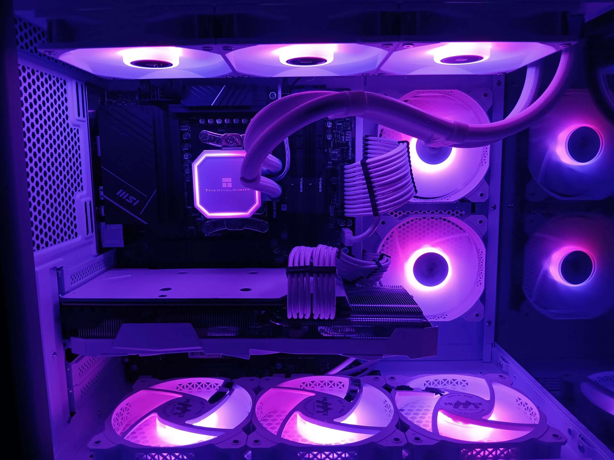 "Yin/Yang" RGB Gaming PC |Ryzen 5 7600x|360mm AIO|RTX 3070|B650-P|32GB DDR5|2TB SSD|WIFI WIN10