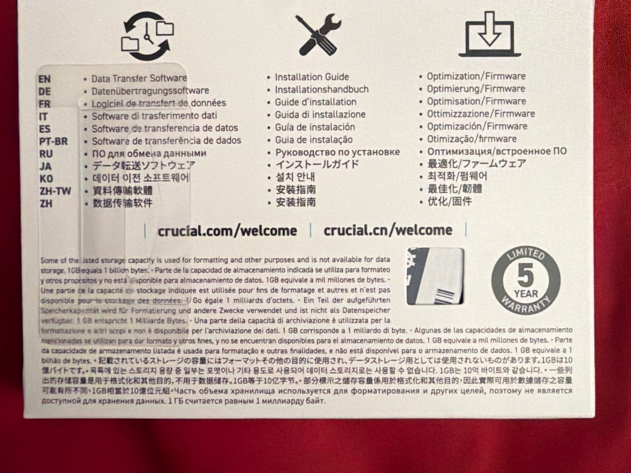 2TB Crucial P3 Plus Gen 4 SSD