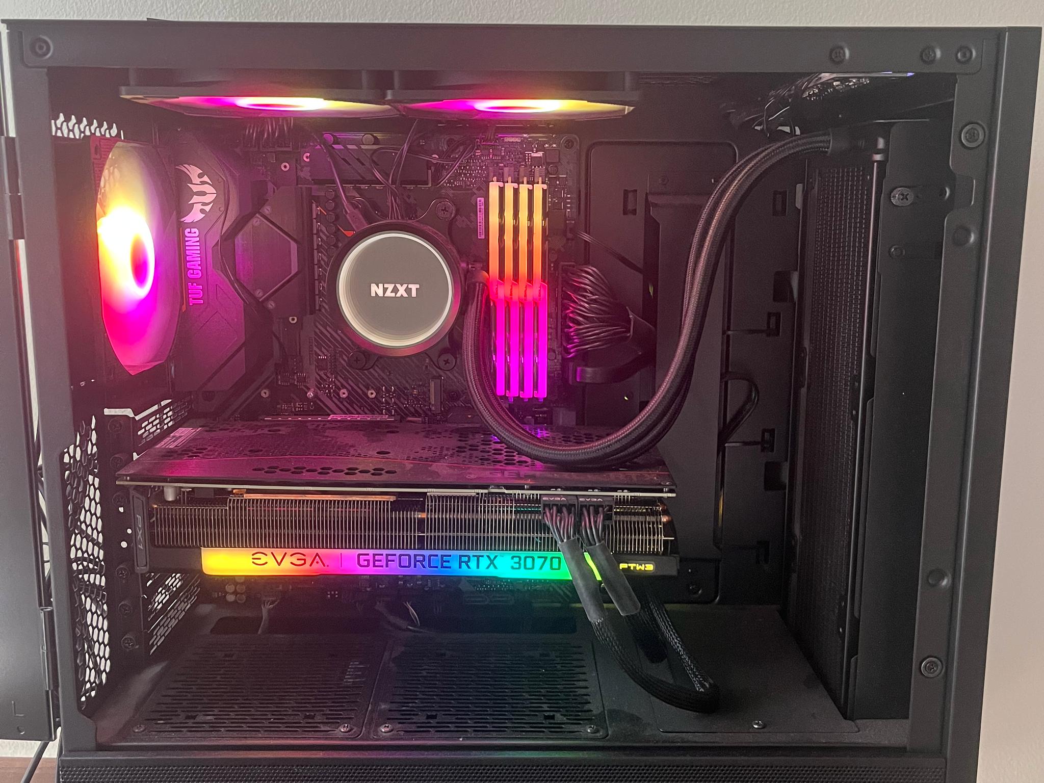 High-End Custom Built Gaming PC - AMD Ryzen 9 5900X, RTX 3070, 64GB RAM, 6.5TB Storage