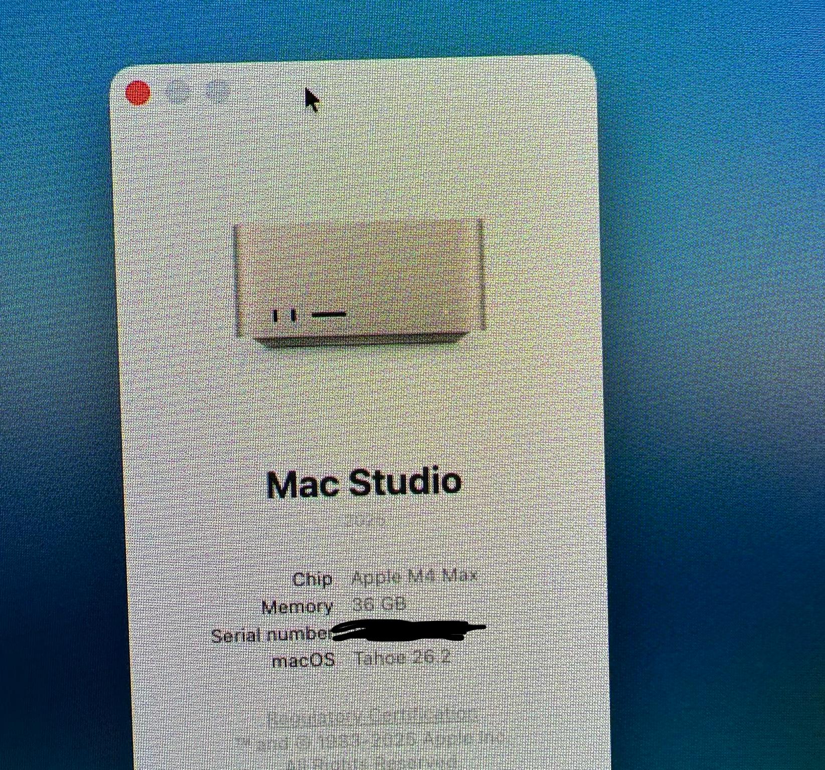 Mac Studio M4 Pro Max
