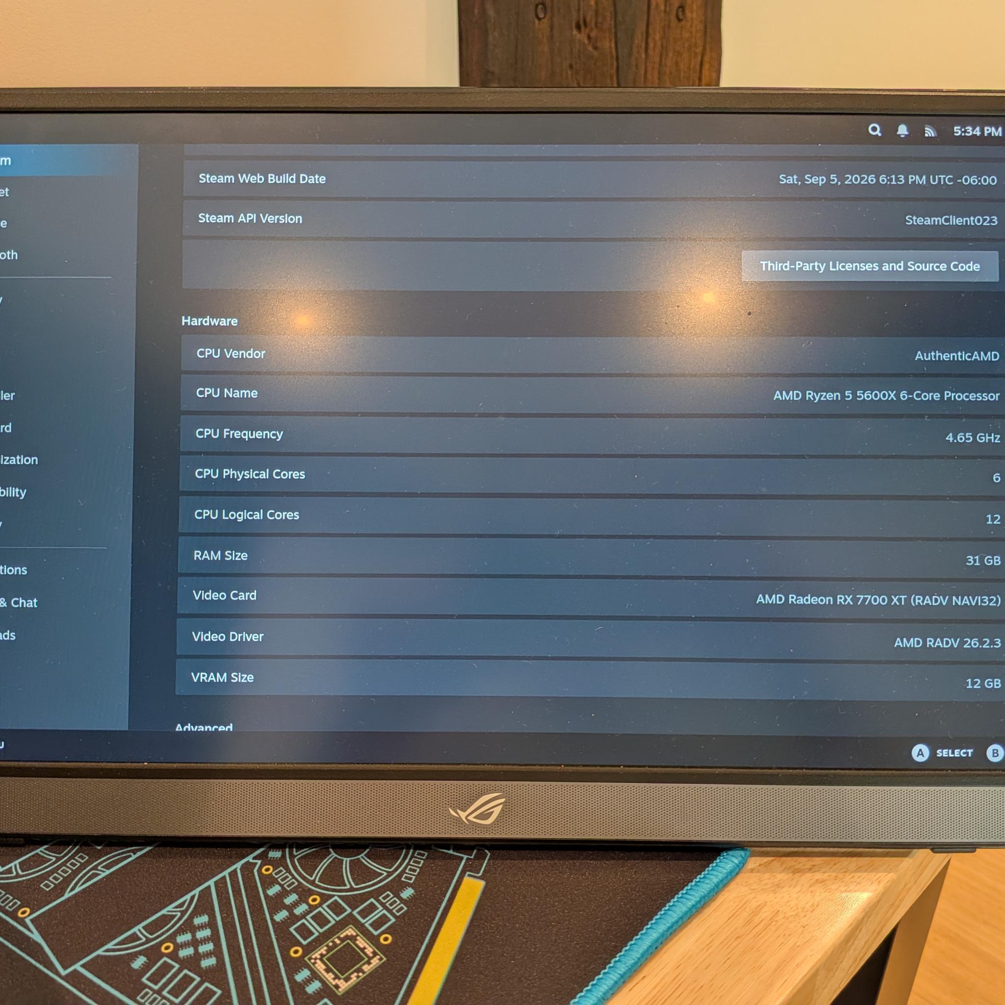 1440p Dream Machine - RX 7700 XT, Ryzen 5 5600X, 32 GB DDR4 RAM, 1TB SSD, SteamOS