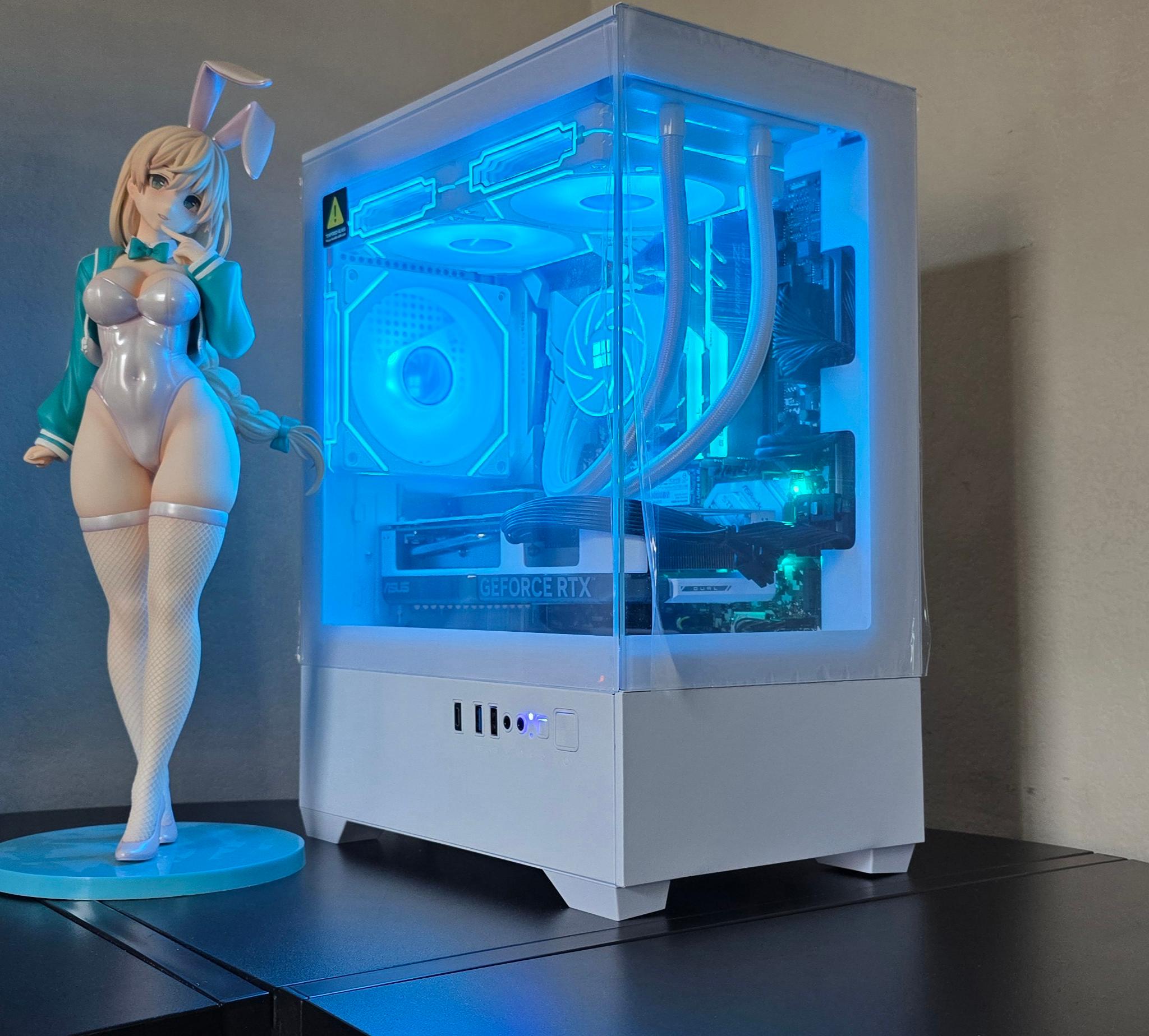 Custom Gaming PC "Glacial Aurora" - Ryzen 5 5600X | RTX 4060 | 32GB RGB RAM