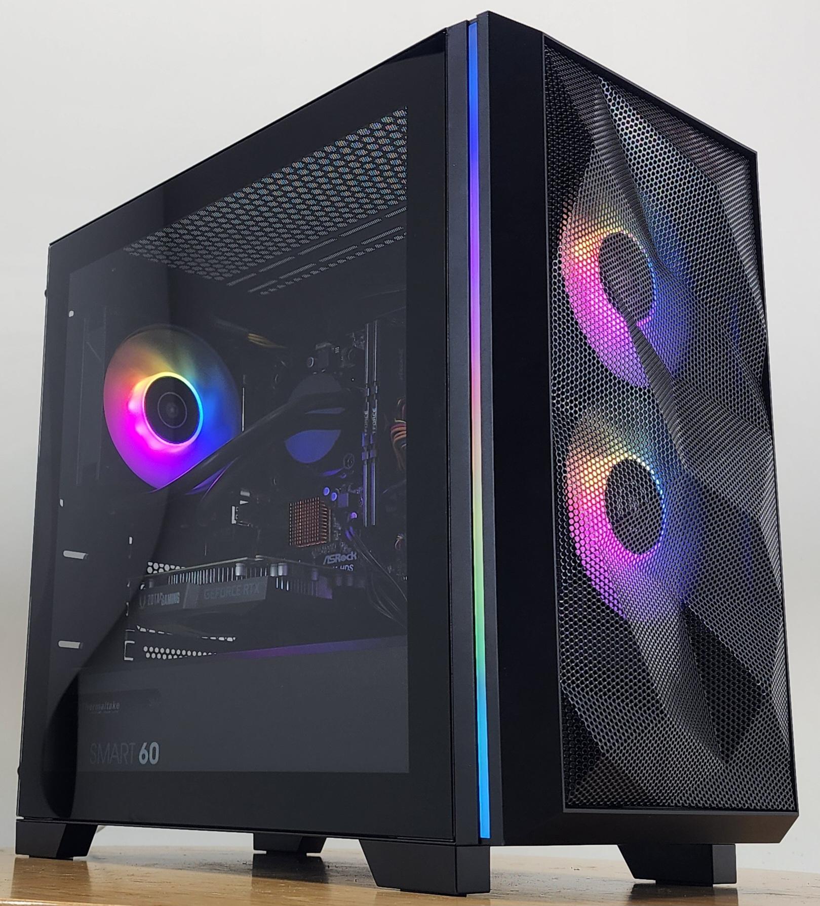 Gaming PC i7-7700 16GB RAM 512GB SSD RTX 3050 6GB Windows 11 Computer