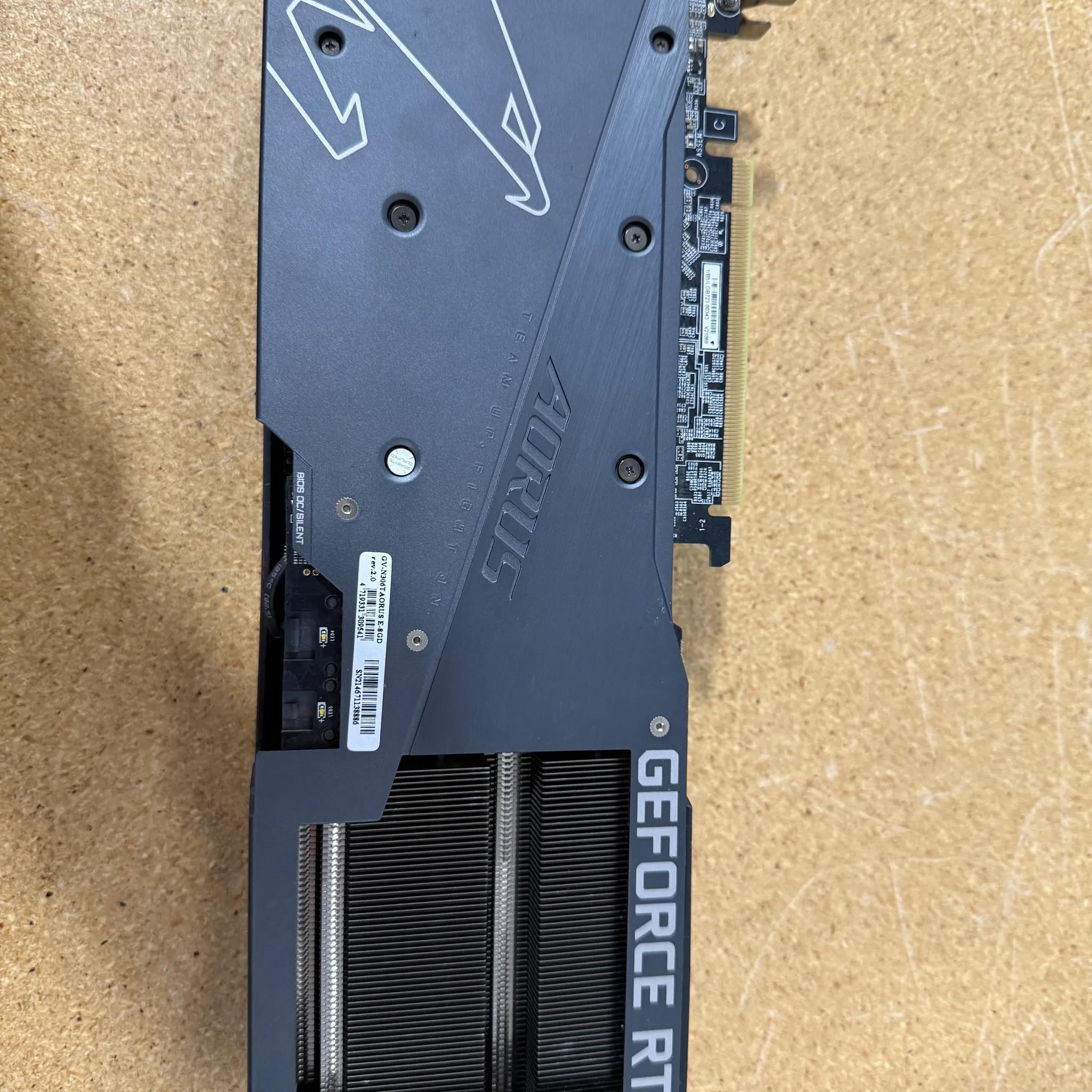 GIGABYTE AORUS GeForce RTX 3060 Ti Elite 8G (REV2.0) Graphics Card
