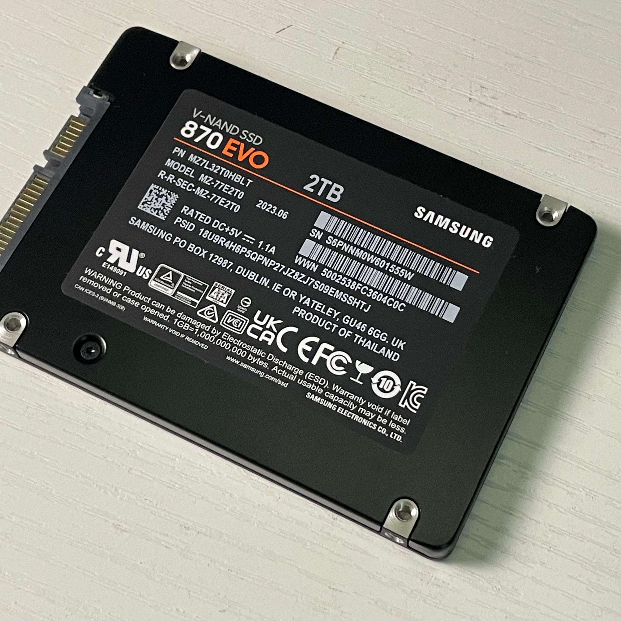 Samsung 870 EVO 2TB SATA SSD | Free Shipping