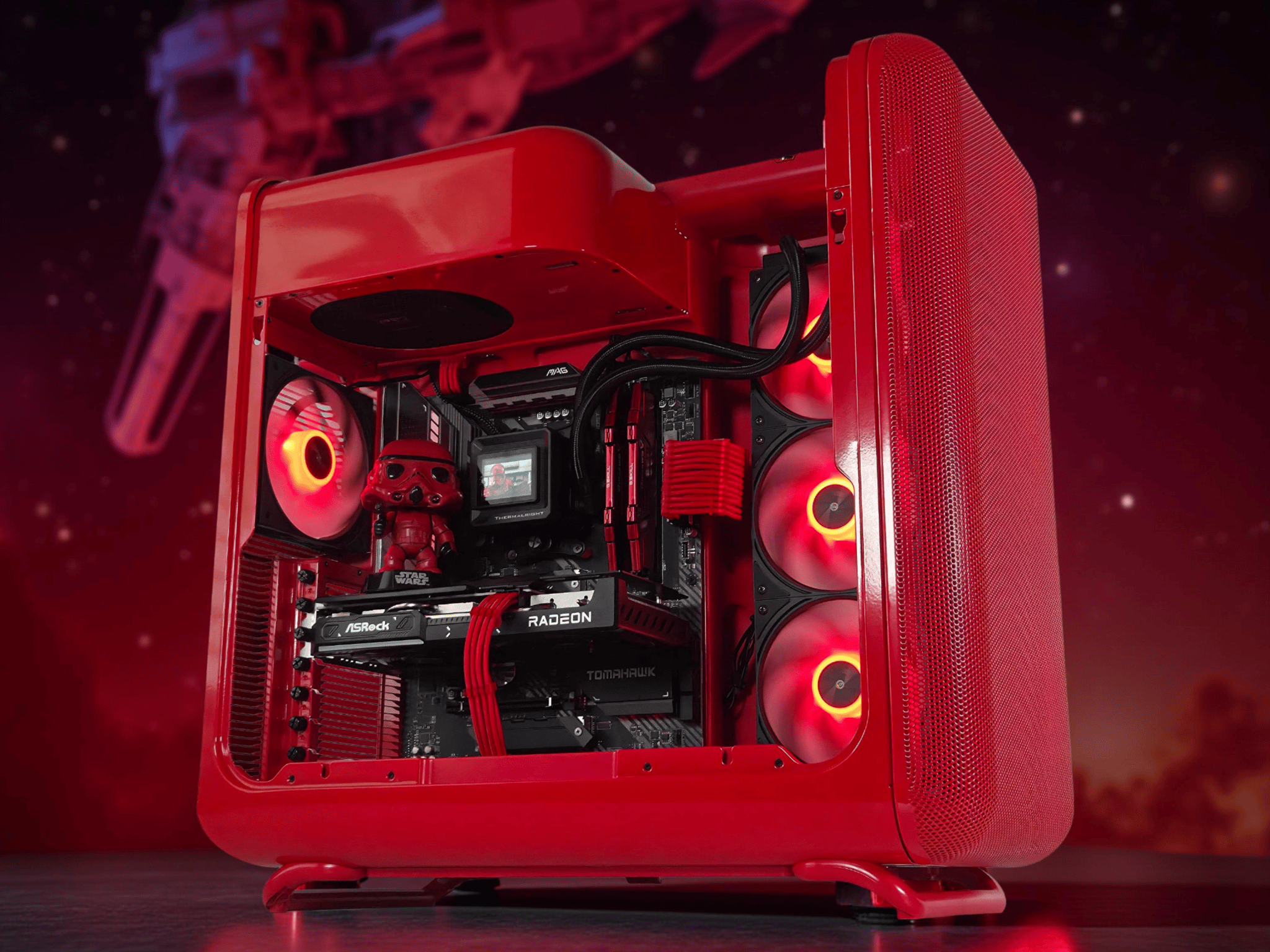 ⛑️🟥⚡Der'kal ⚔️All AMD Gaming PC⚔️AMD RX 7600 8GB⚔️ AMD Ryzen 5 5600⚔️ 16GB DDR4⚔️ 1TB NVME