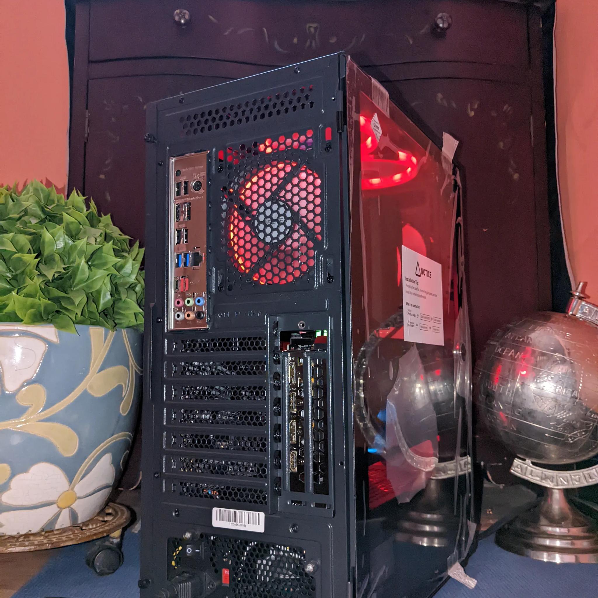 ⚫️Nightshade| RTX 3060TI | Ryzen 5@4GHz| 32GB DDR4 RAM| 1TB NVMe SSD| Windows 11