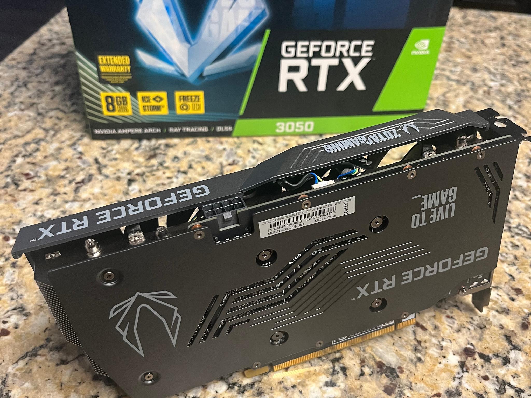 Zotac RTX 3050 Twin Edge OC 8GB