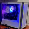 White 1080p High- 1440p Medium Gaming PC. |32 GB DDR5 | Ryzen 5 7600X | 1TB Storage |