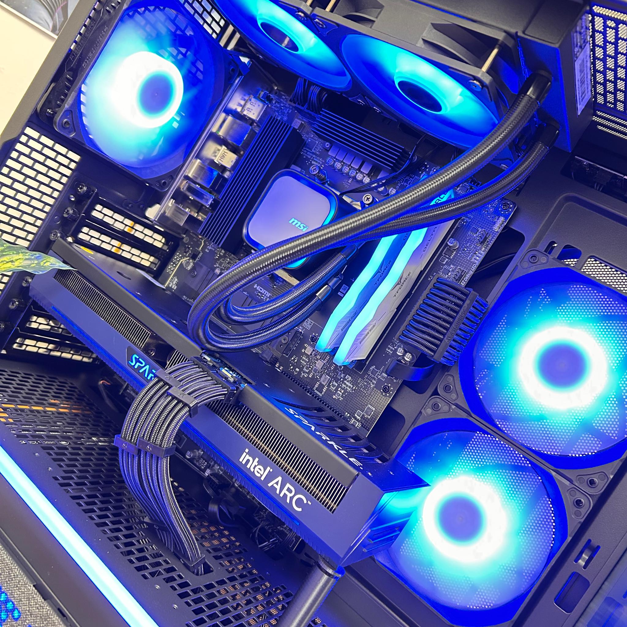 ⚡ TITAN ARC 16 | Ryzen 5 7600X + Arc A770 16GB | 32GB DDR5 | 2TB | Gaming + Local AI 🤖🎮
