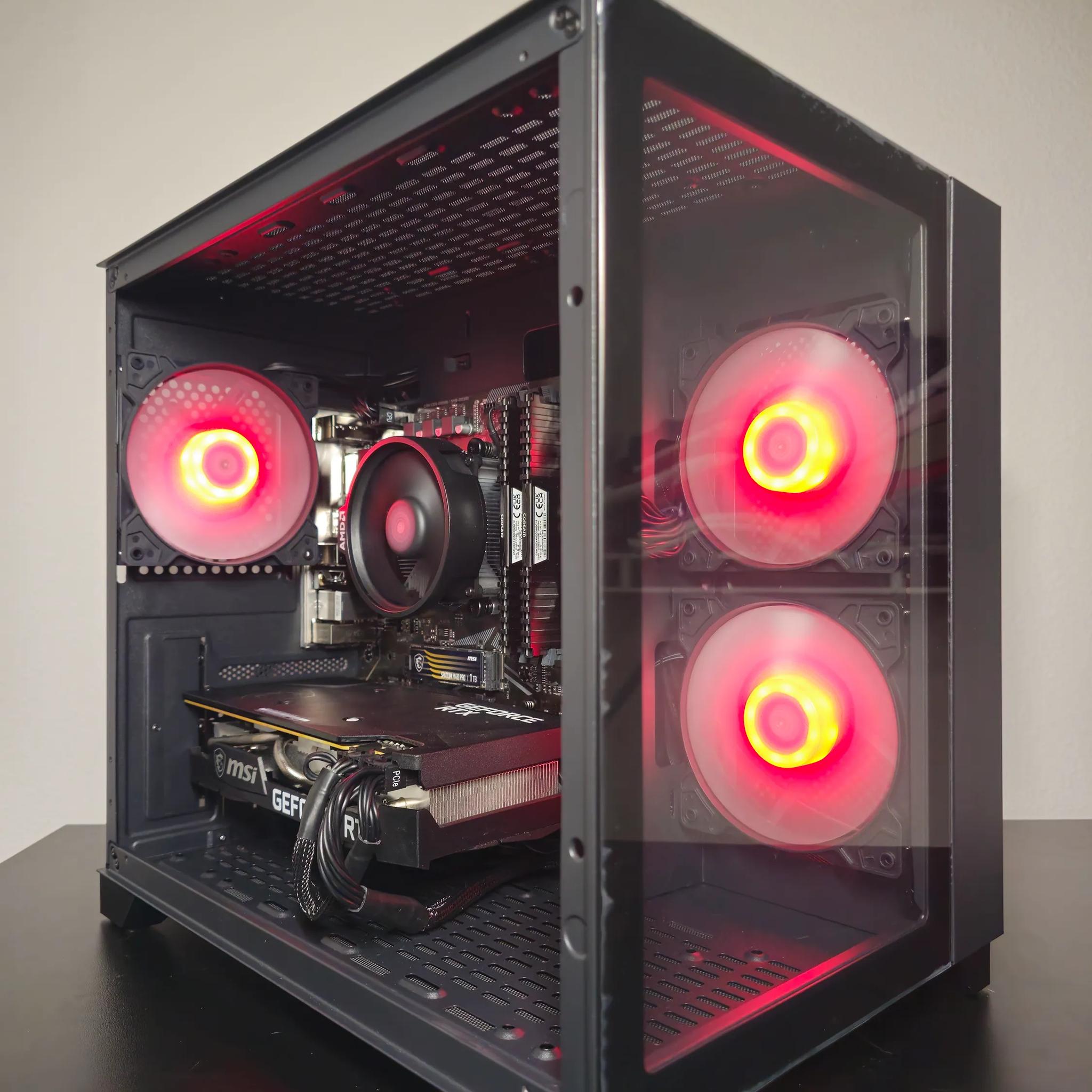 Nebula // RTX 3070 // Ryzen 5 5600x // 32GB DDR4 // 1TB GEN 4 NVME // WIFI + BT