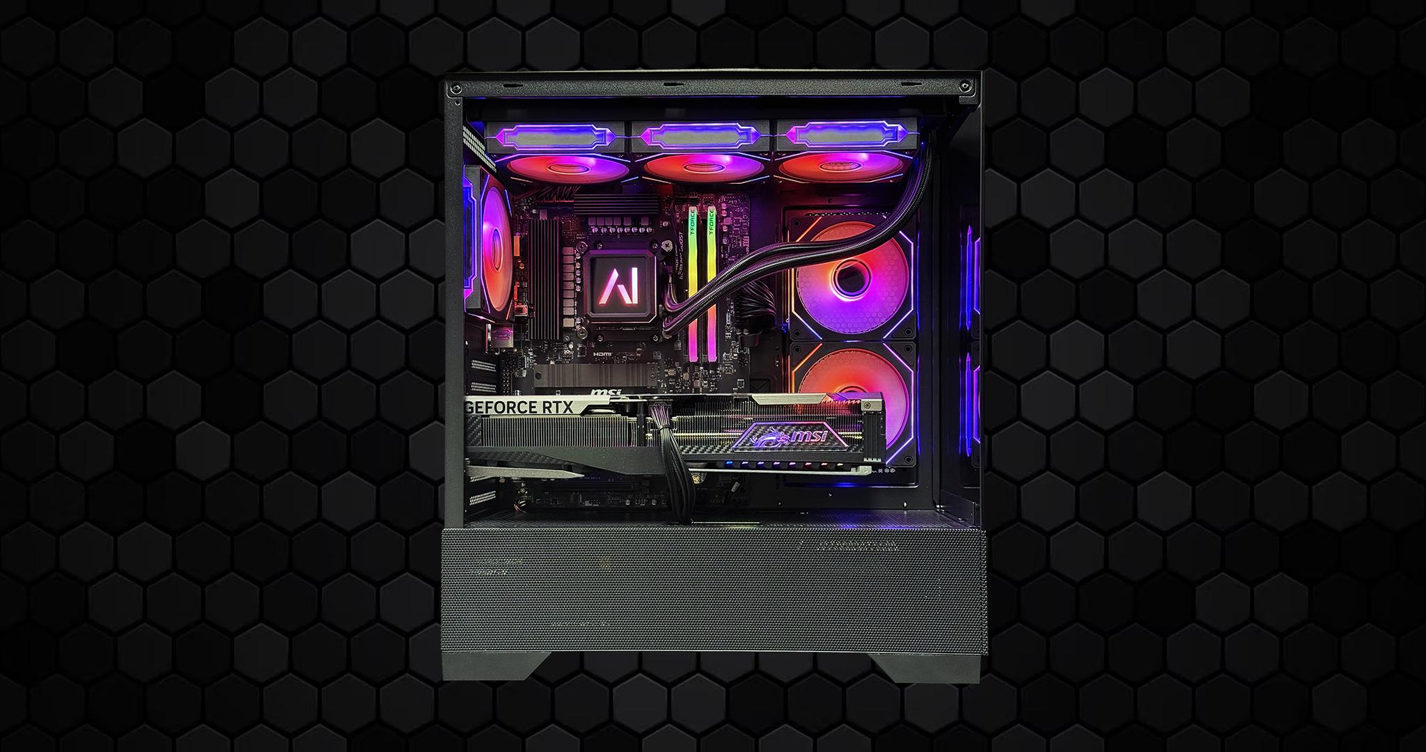 RTX 5090 | 9950X3D | 2TB SSD | 32GB DDR5 | X870 Mobo | 1200W Gold PSU | ARGB Fans | AI Quasar 50 V2