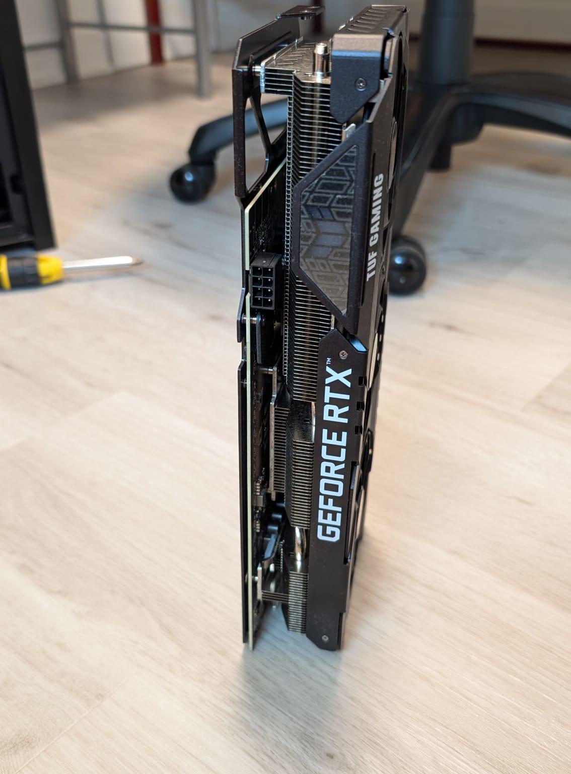 Clean and well-maintained ASUS TUF Gaming GeForce RTX 3060 12GB