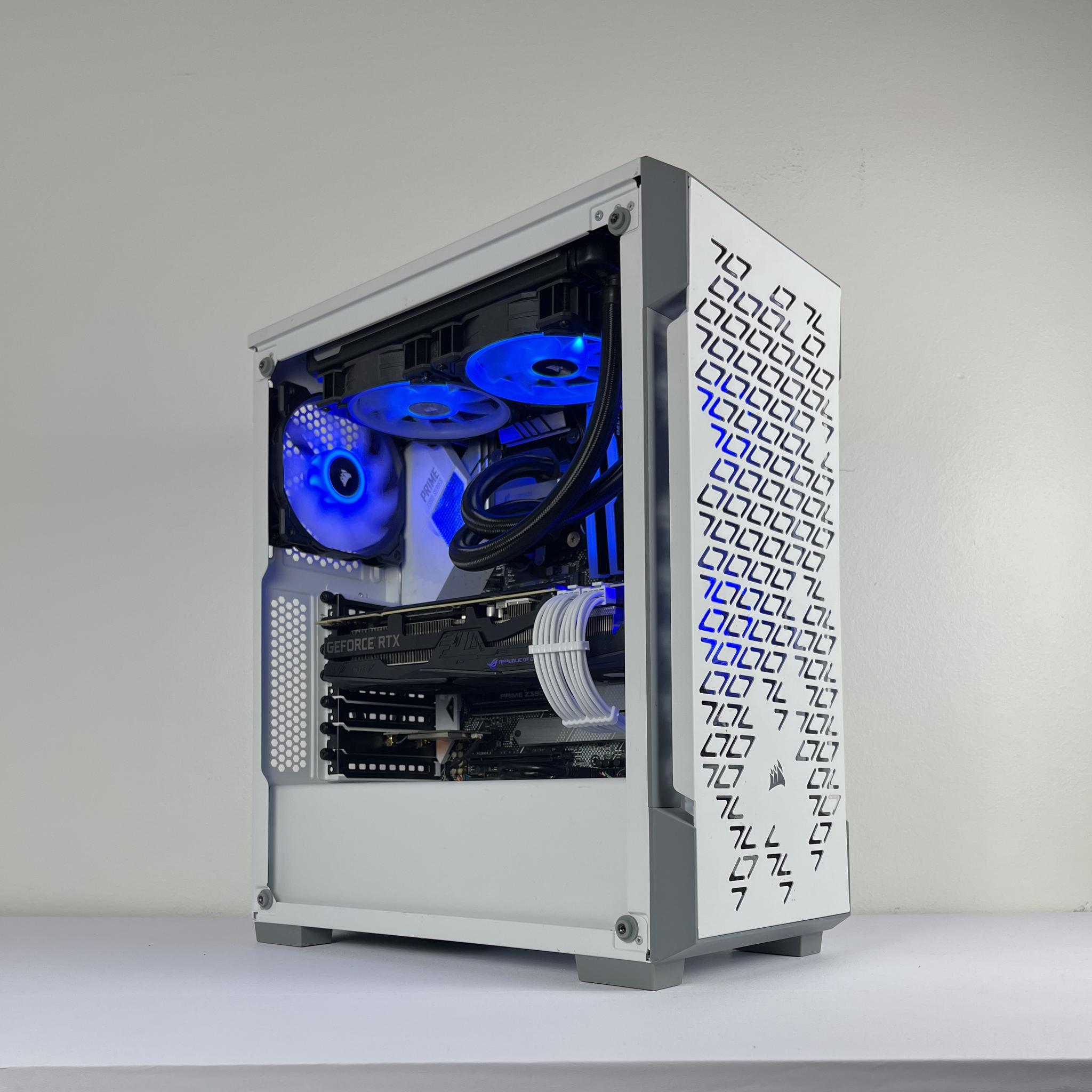 ❄️GLACIER❄️ | 1440p Gaming PC | Intel i7 9700k | Asus RTX 2080 | 32GB DDR4 3600MHz