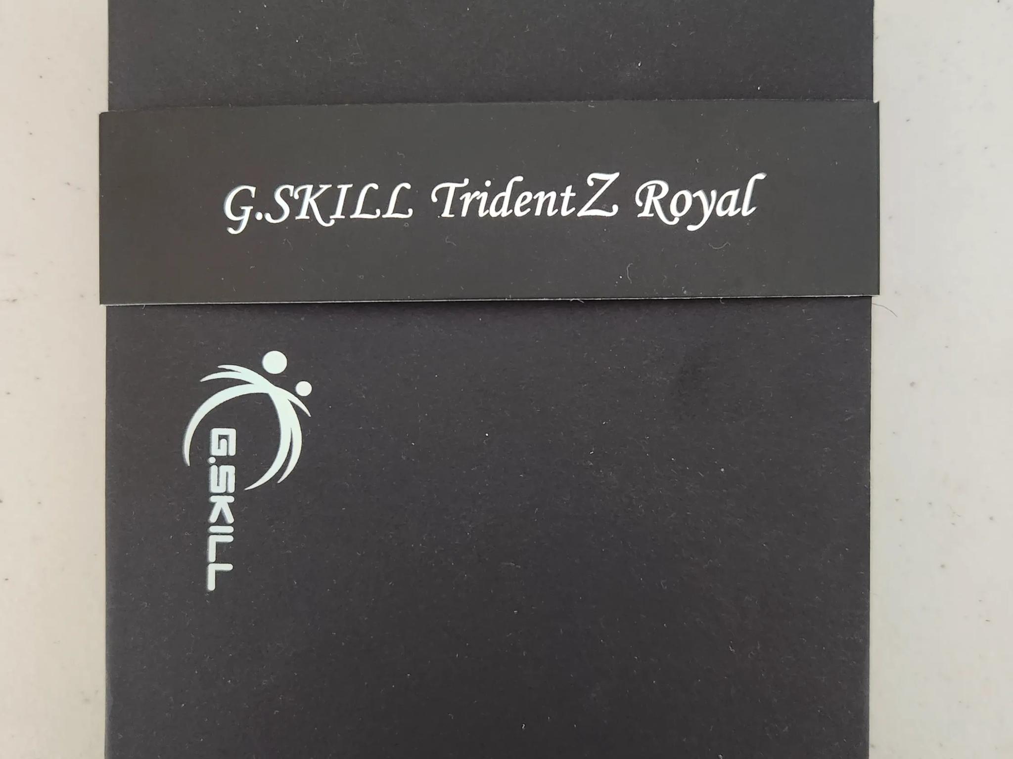 G.Skill TridentZ Royal 3200MT/s 32GB (2x16, Silver) Kit
