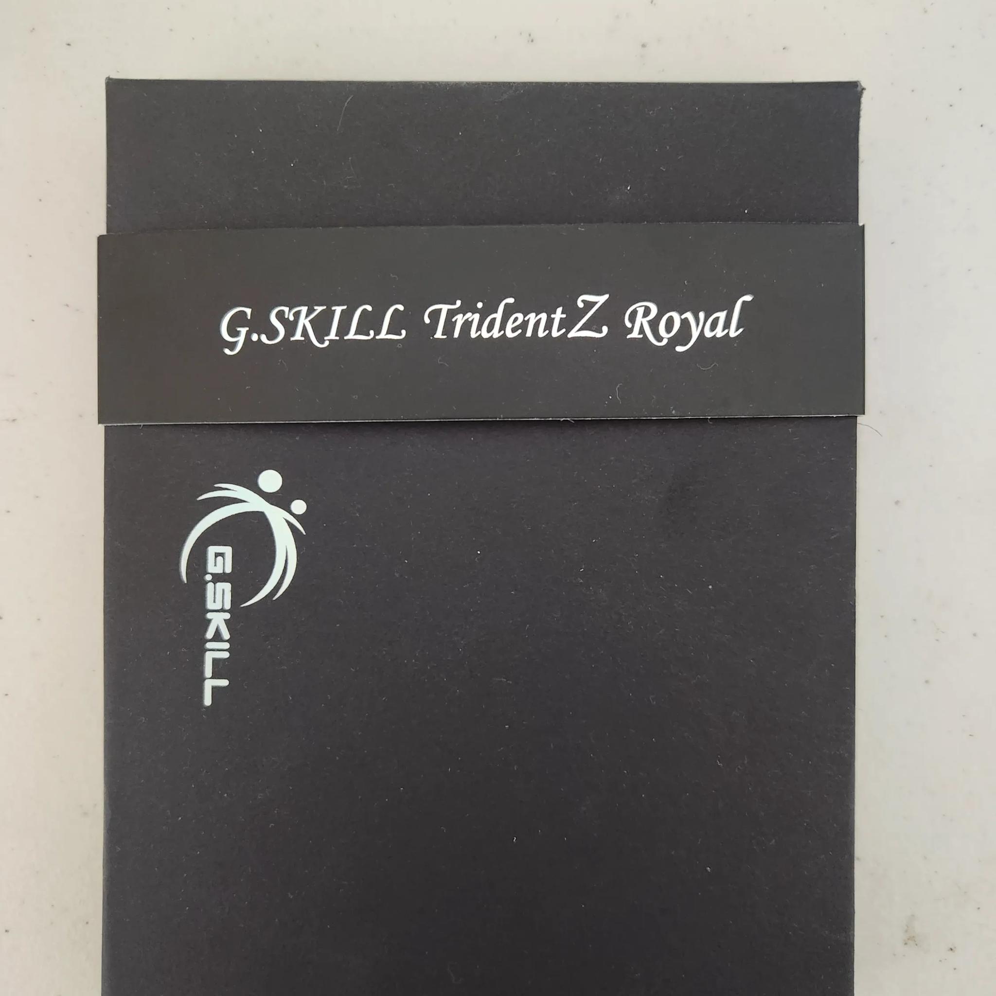 G.Skill TridentZ Royal 3200MT/s 32GB (2x16, Silver) Kit