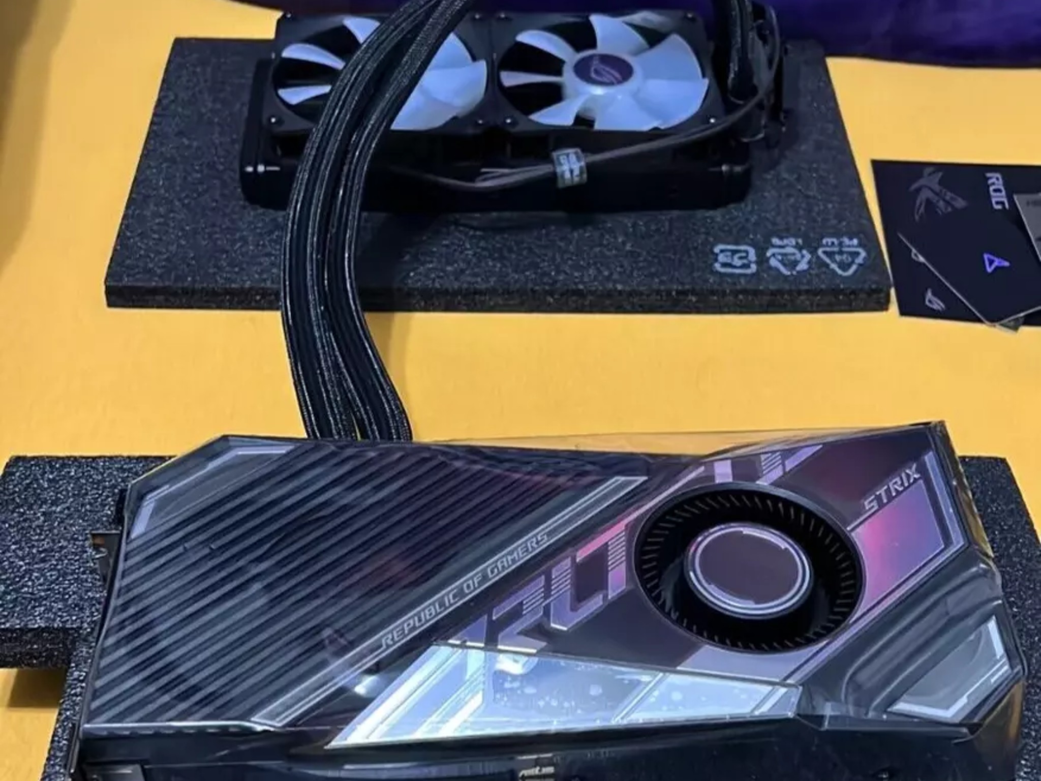 RTX 3080 Ti ASUS ROG Strix Liquid Cooled GeForce RTX 3080 Ti OC Edition 12GB Gaming Graphics Card
