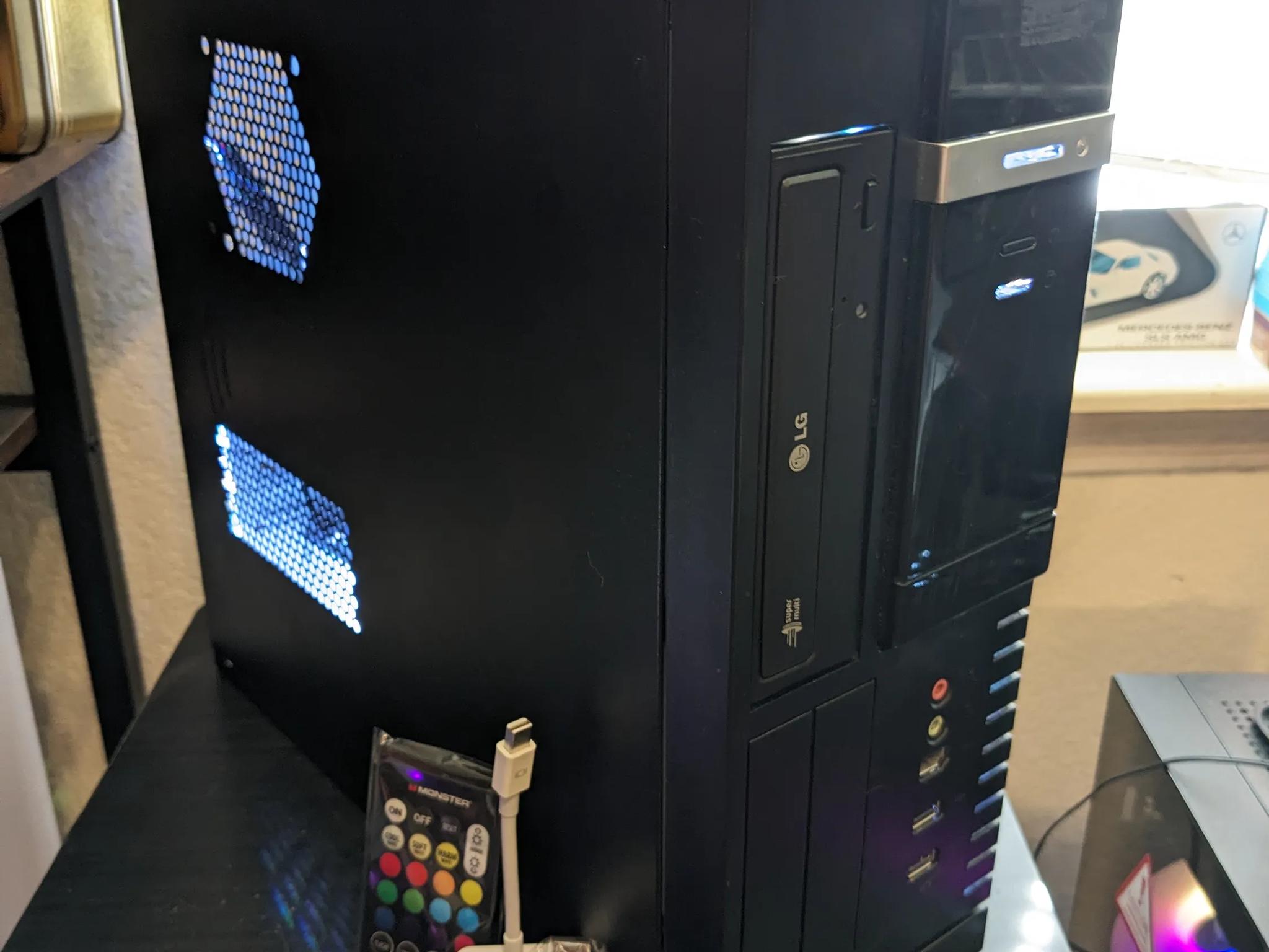 FREE SHIP||"Sonderangebote"|| i5-750, RX 550 4GB, 480GB SSD, 16GB RAM, Win10, WiFi, RGB (READ DESC!)