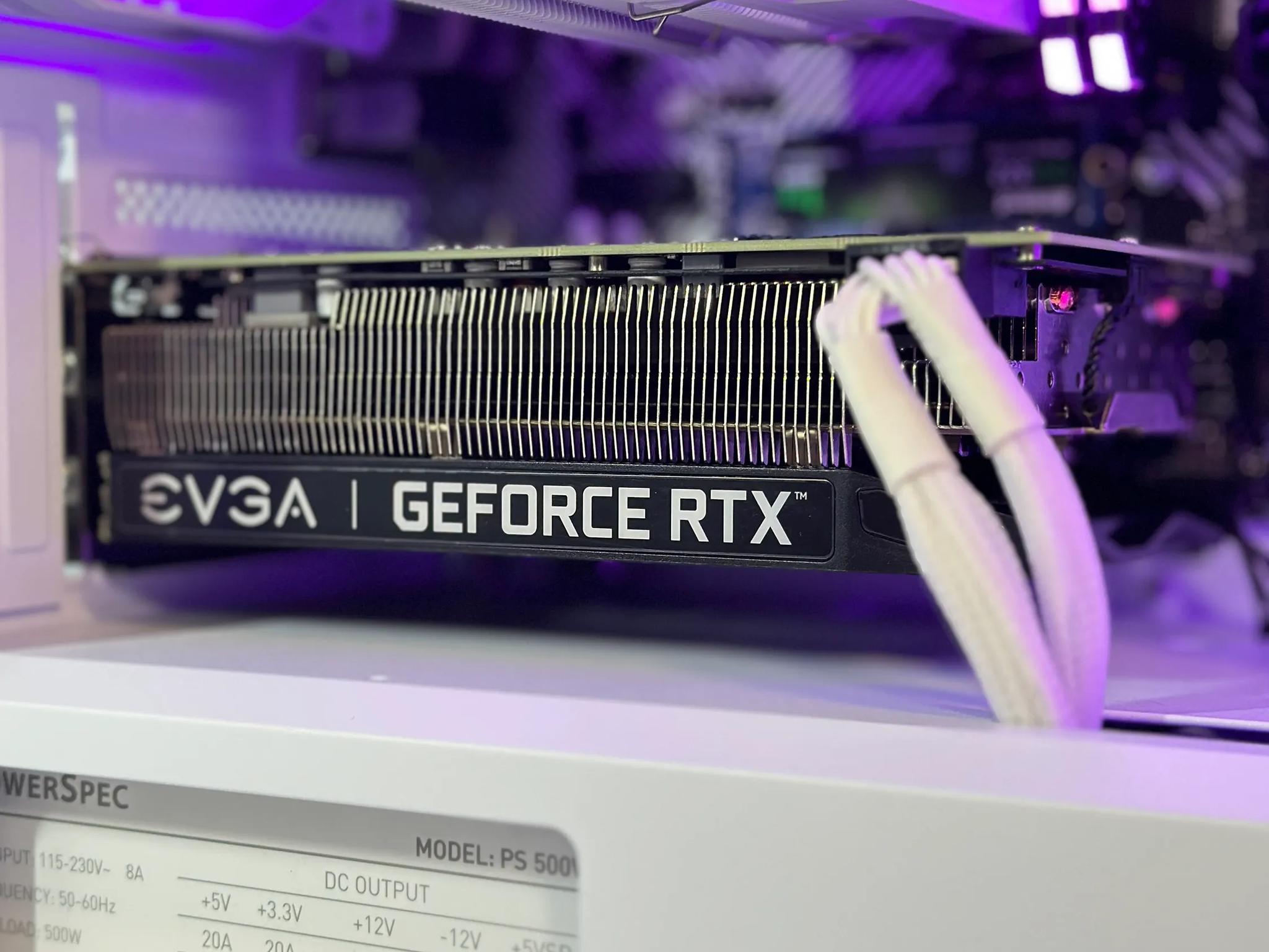 AMD Ryzen 5 5500/ RTX 2060 6GB Custom White RGB Gaming PC Bundle W/Keyboard/Mouse/Headset & Mic