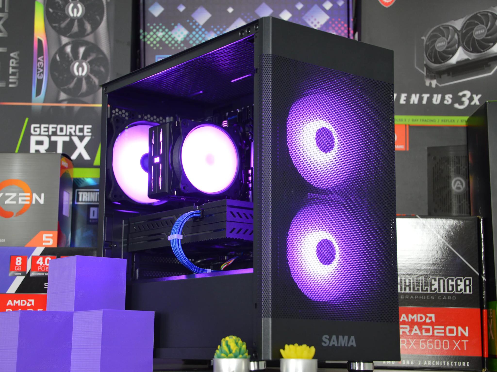 🔵⚫️| RX 580 8GB | INTEL XEON E5 2670 V3 | 16GB DDR4 RAM | 1TB NVME SSD | Midnight Cobalt |
