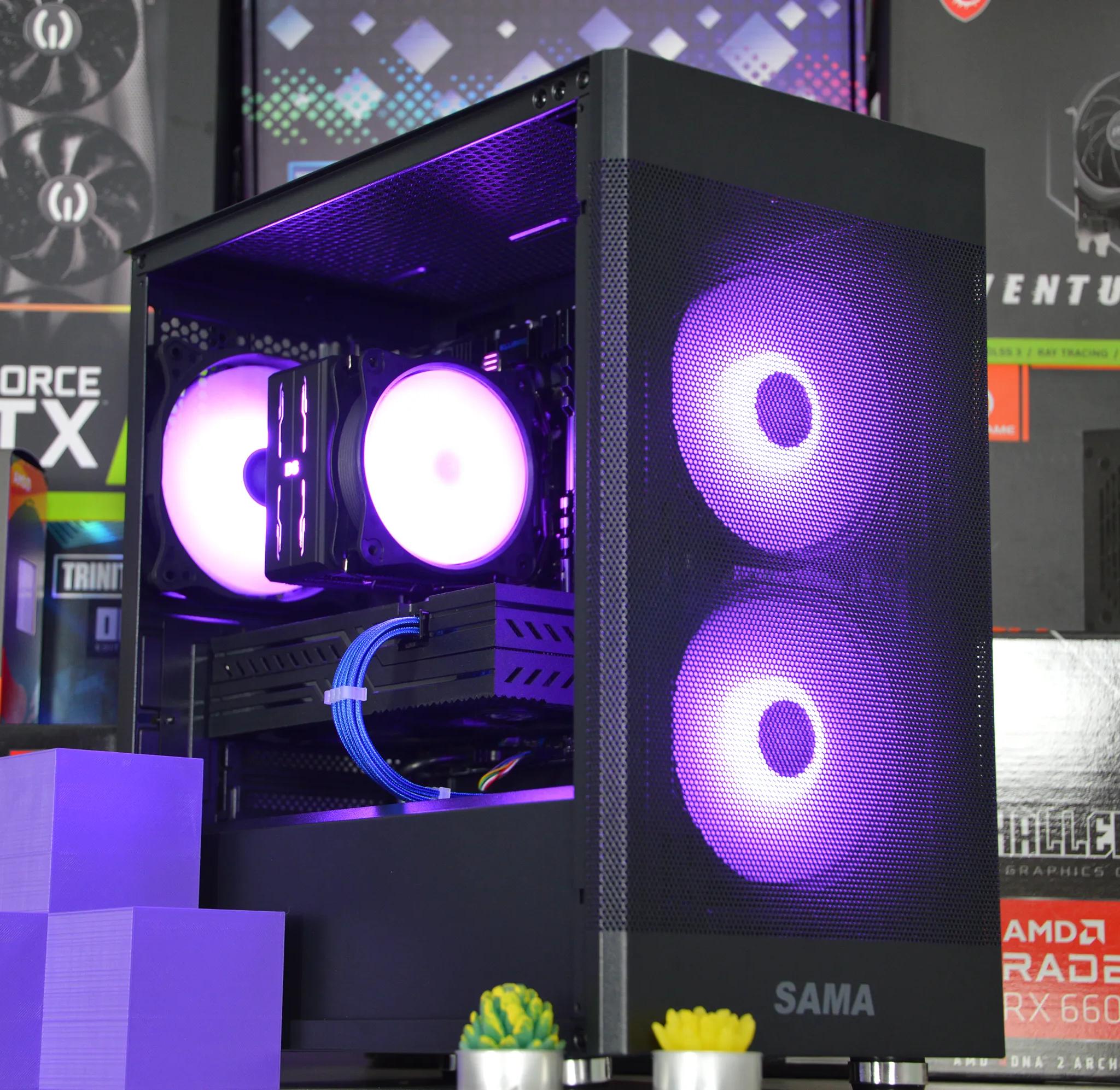 🔵⚫️| RX 580 8GB | INTEL XEON E5 2670 V3 | 16GB DDR4 RAM | 1TB NVME SSD | Midnight Cobalt |